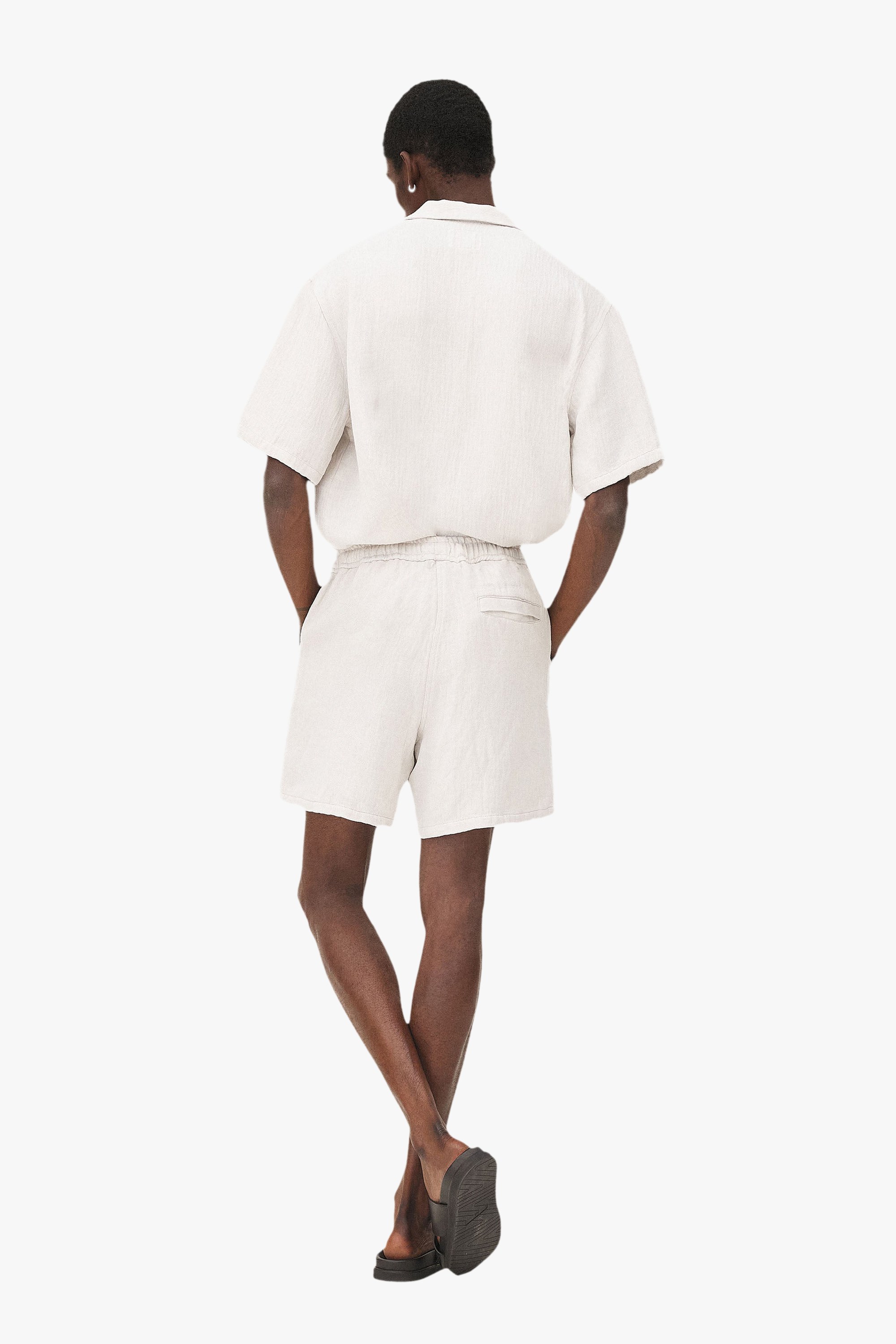 Elasticated Malibu Shorts Noyoco Grey