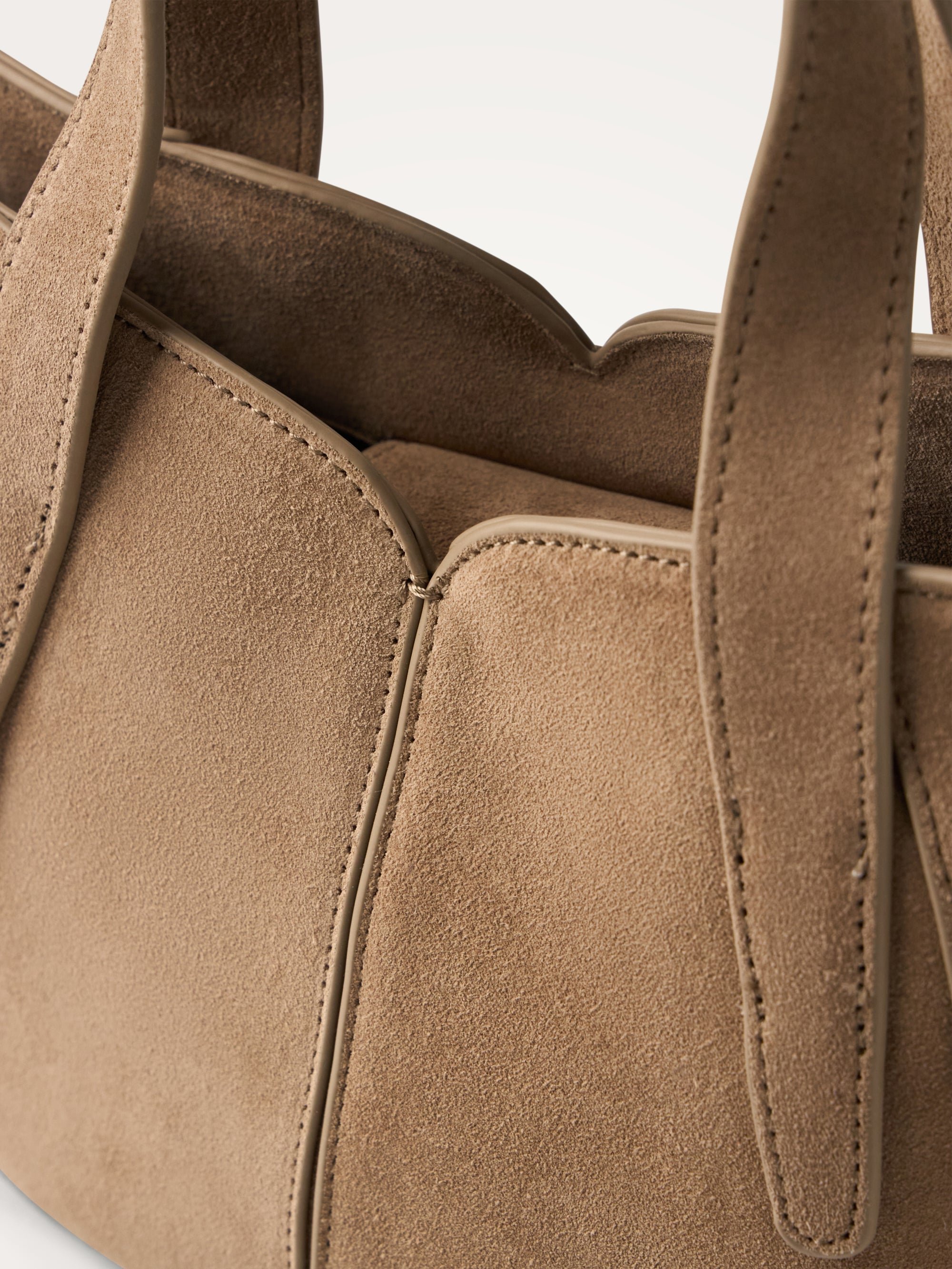 Handbag with handles and shoulder strap VANESSA WU Beige