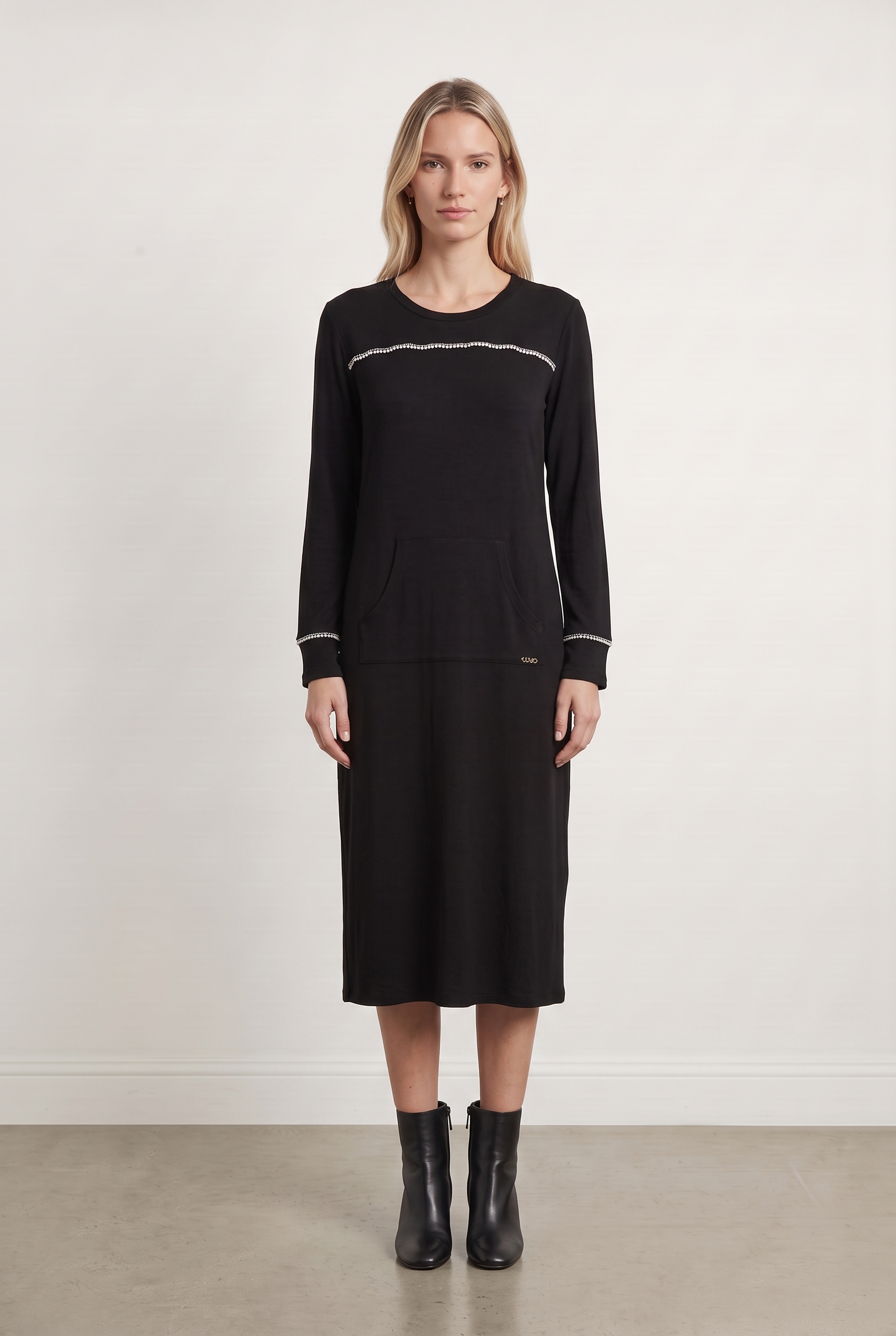 Long dress LIU JO - SECONDE MAIN Black