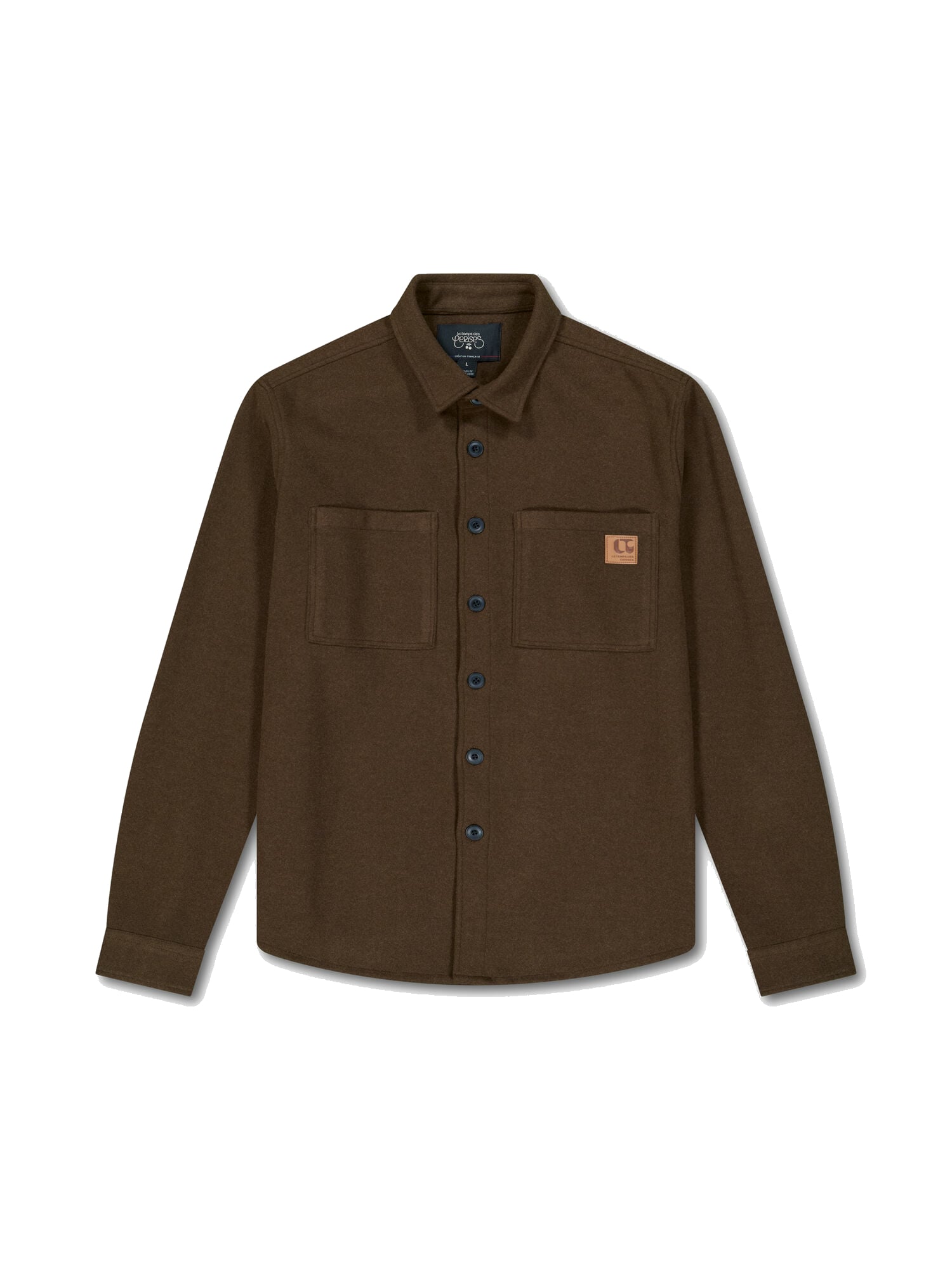 Buttoned shirt LE TEMPS DES CERISES Brown