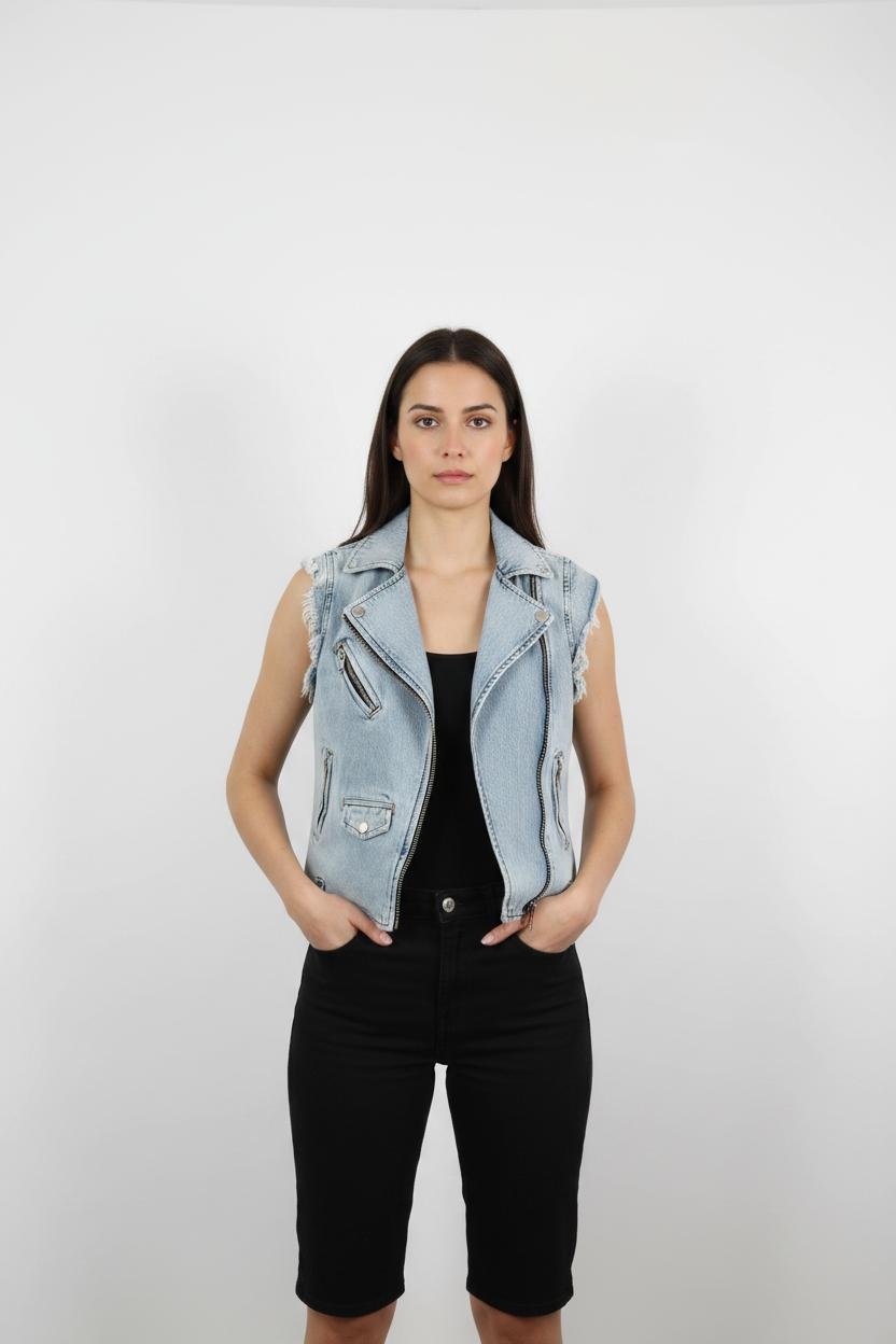Denim jacket ALLSAINTS - Seconde main Blue