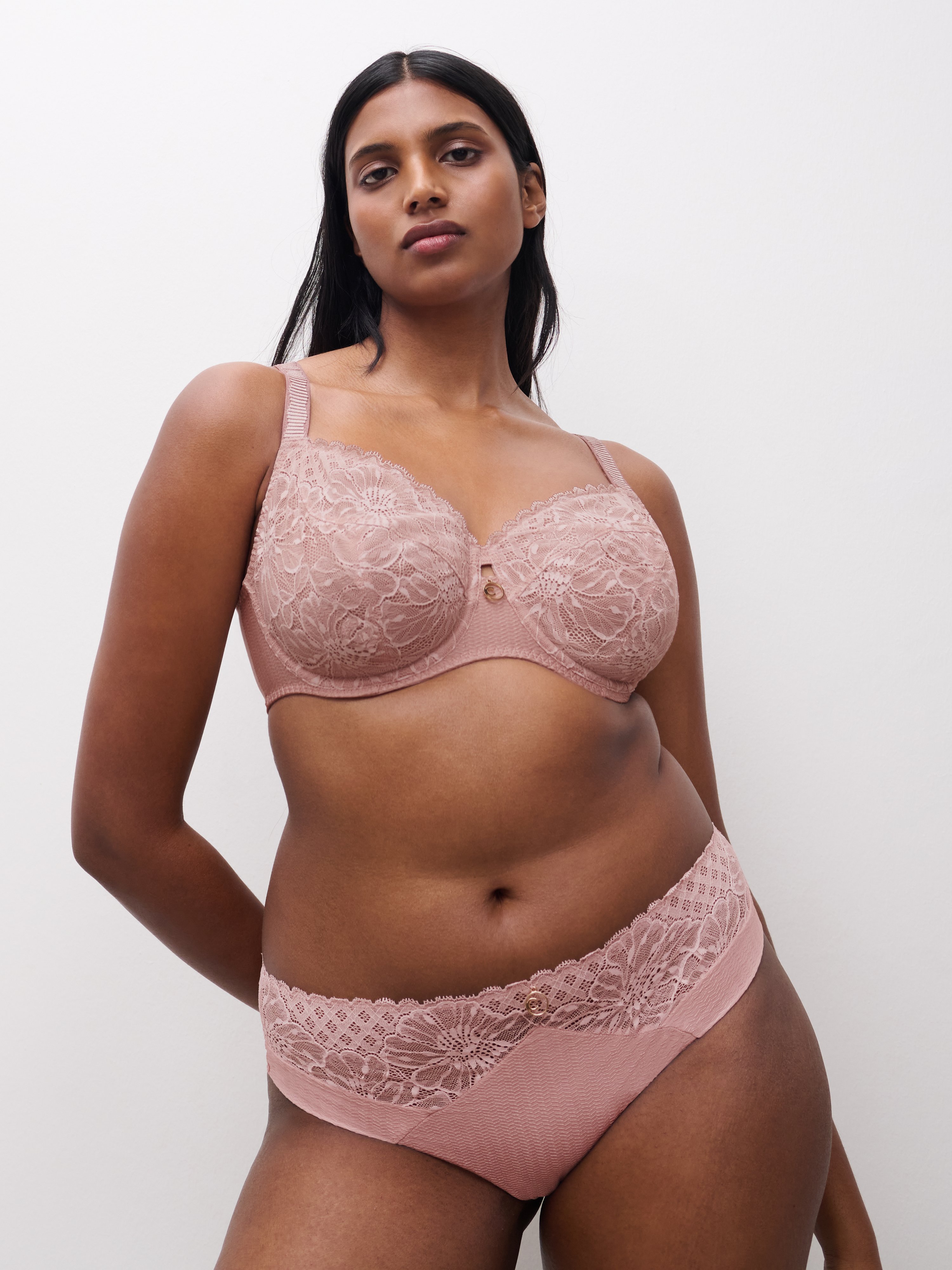 Full-cup bra CHANTELLE Pink