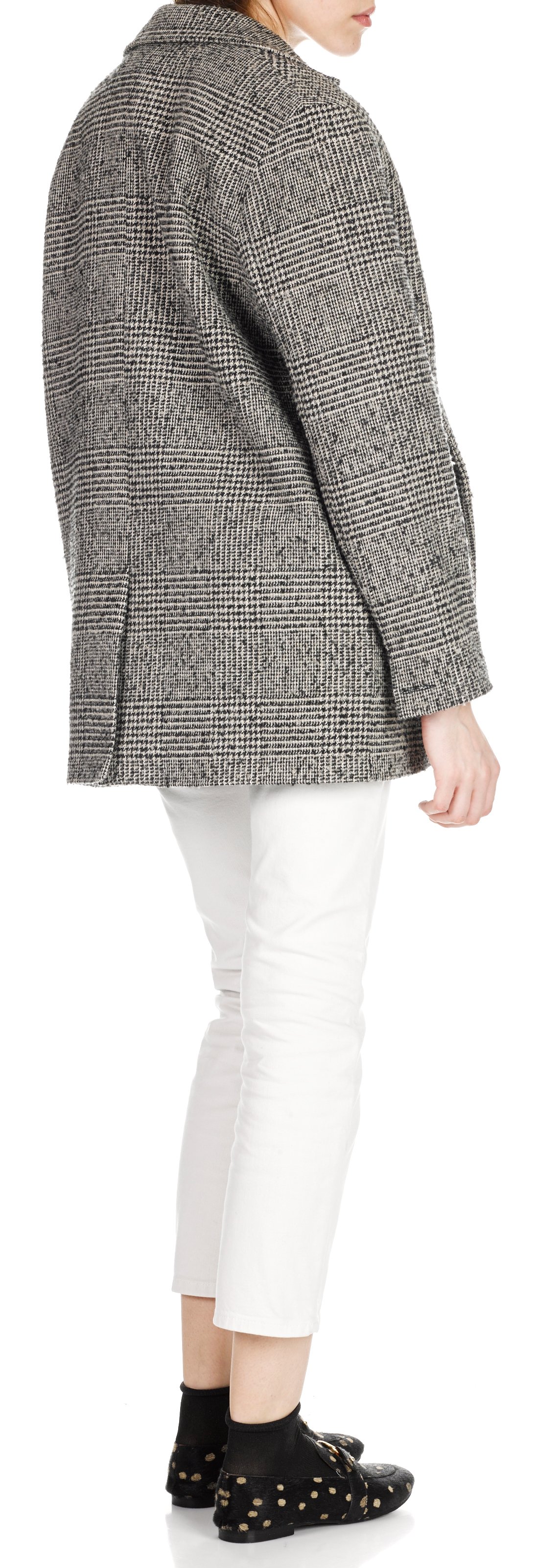 Jean cropped droit SWILDENS Beige