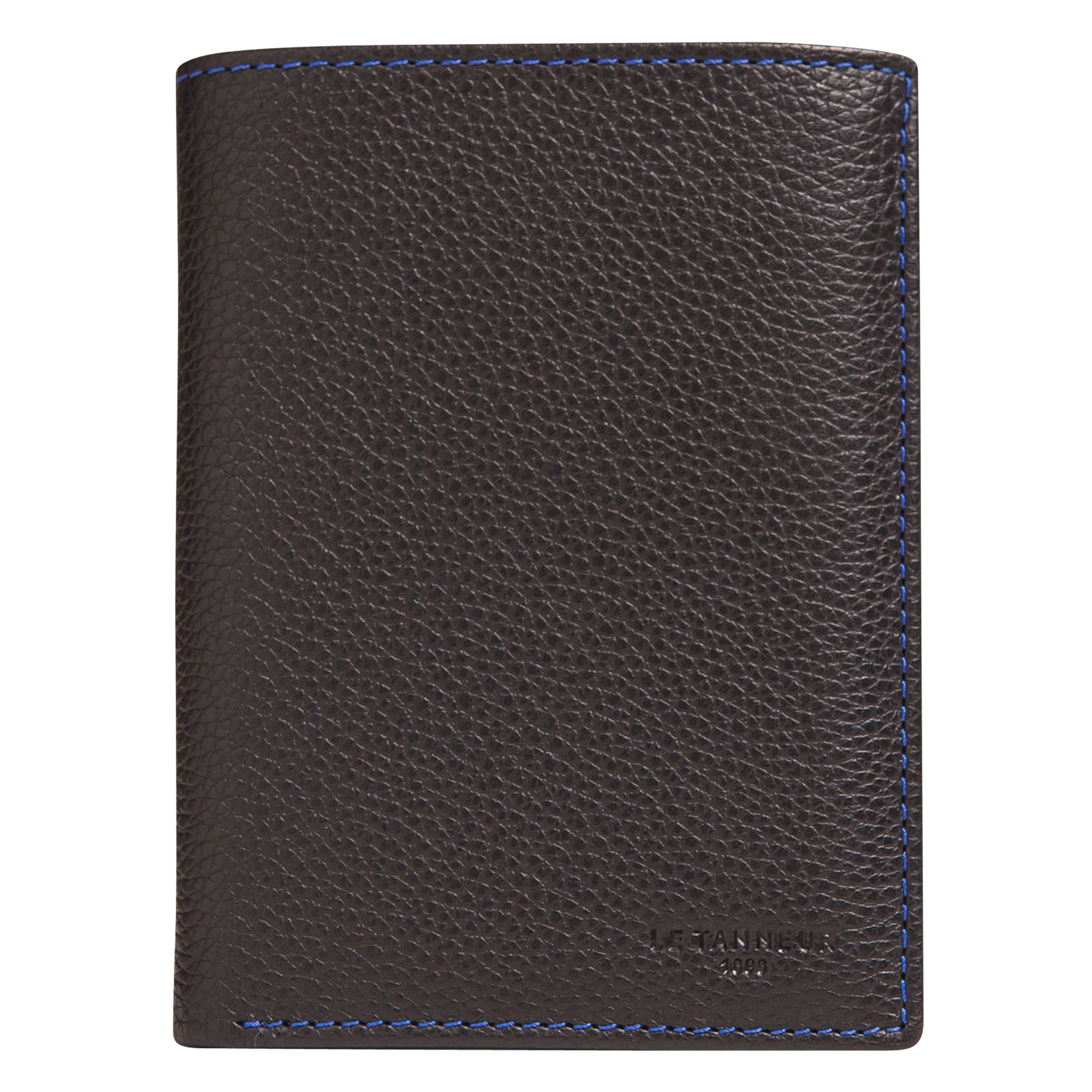 Portefeuille van generfd vaarsleer met rits LE TANNEUR Veelkleurig