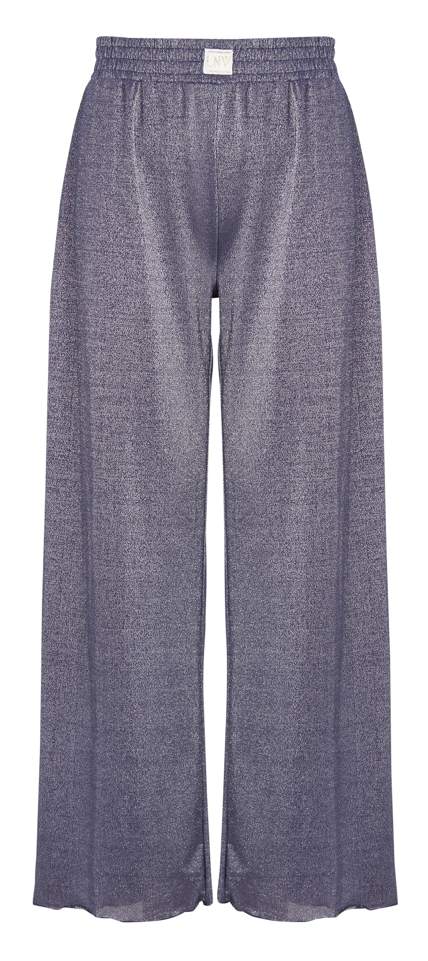 Pantalon taille haute côtelé LA NOUVELLE Bleu