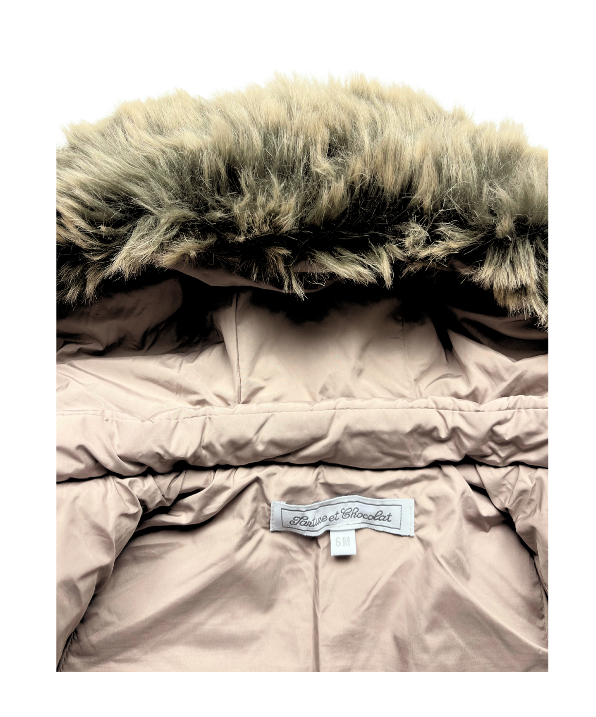 Pink baby puffer jacket - 6 months TARTINE ET CHOCOLAT - seconde-main Pink
