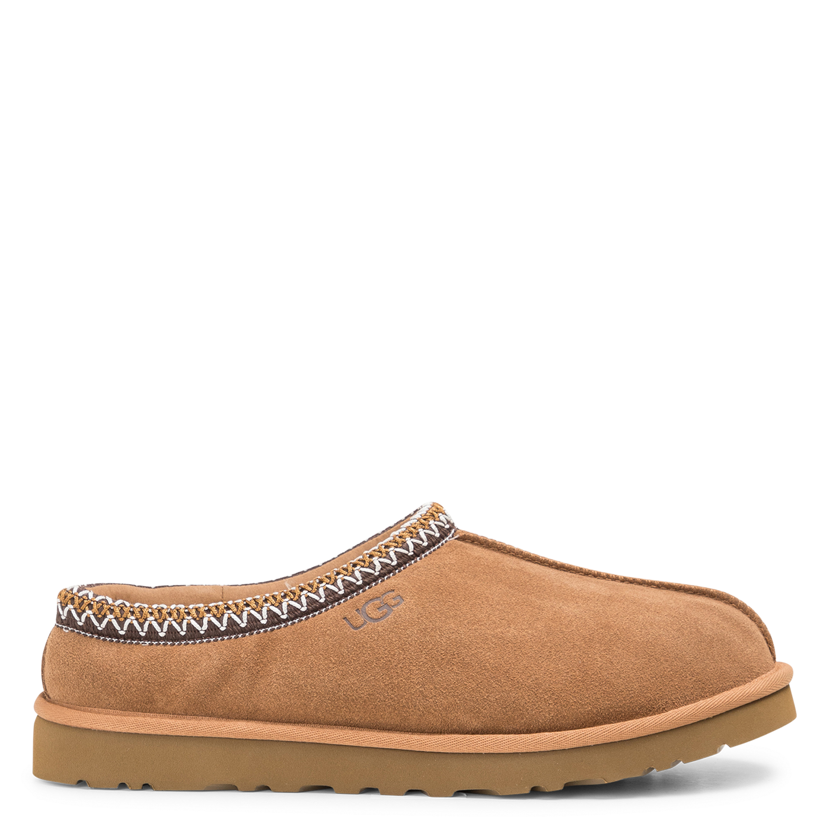 Chaussons en cuir UGG Marron