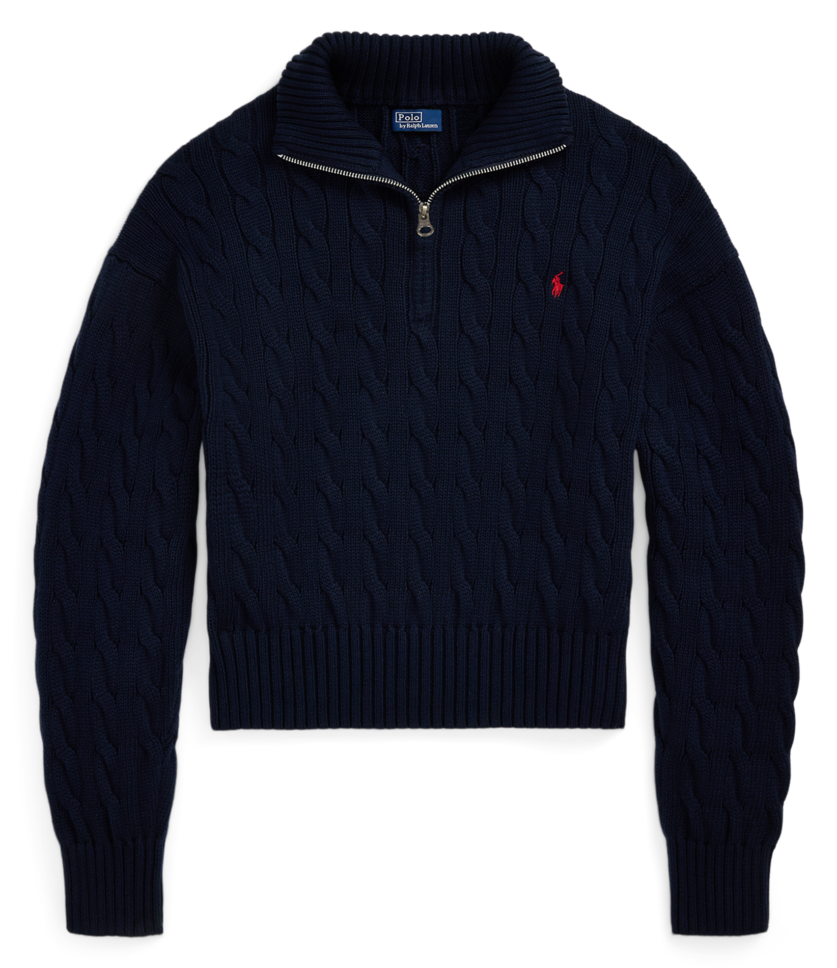 Straight cotton sweater POLO RALPH LAUREN Blue