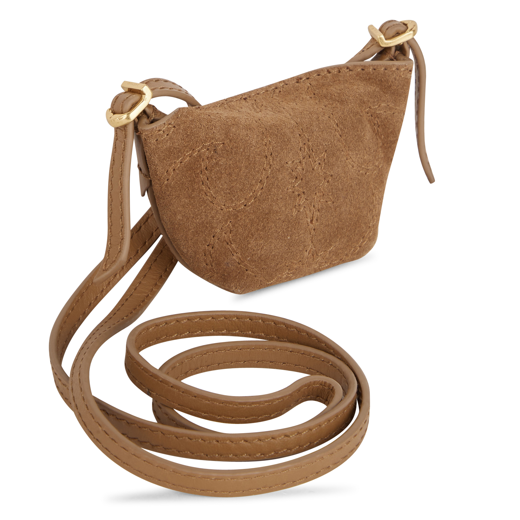 Leder-Umhängetasche ZADIG&VOLTAIRE Braun