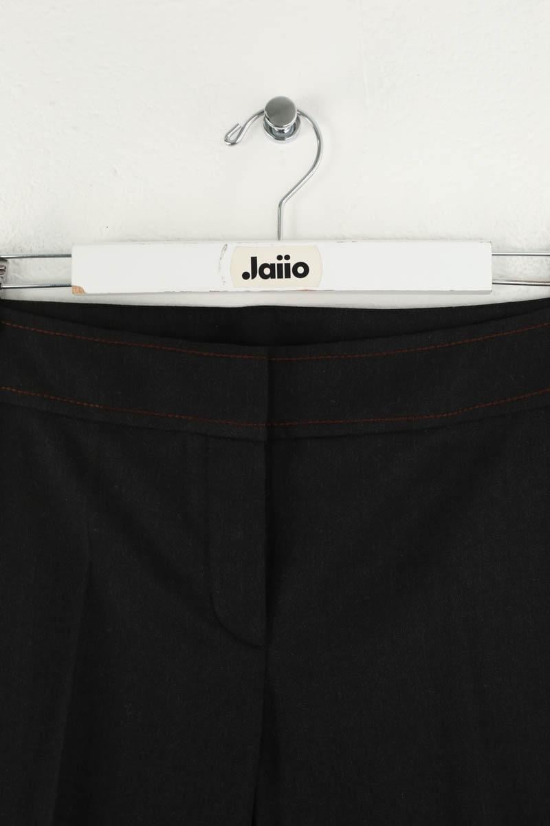 Bandol straight woollen trousers PAULE KA - Seconde main Black