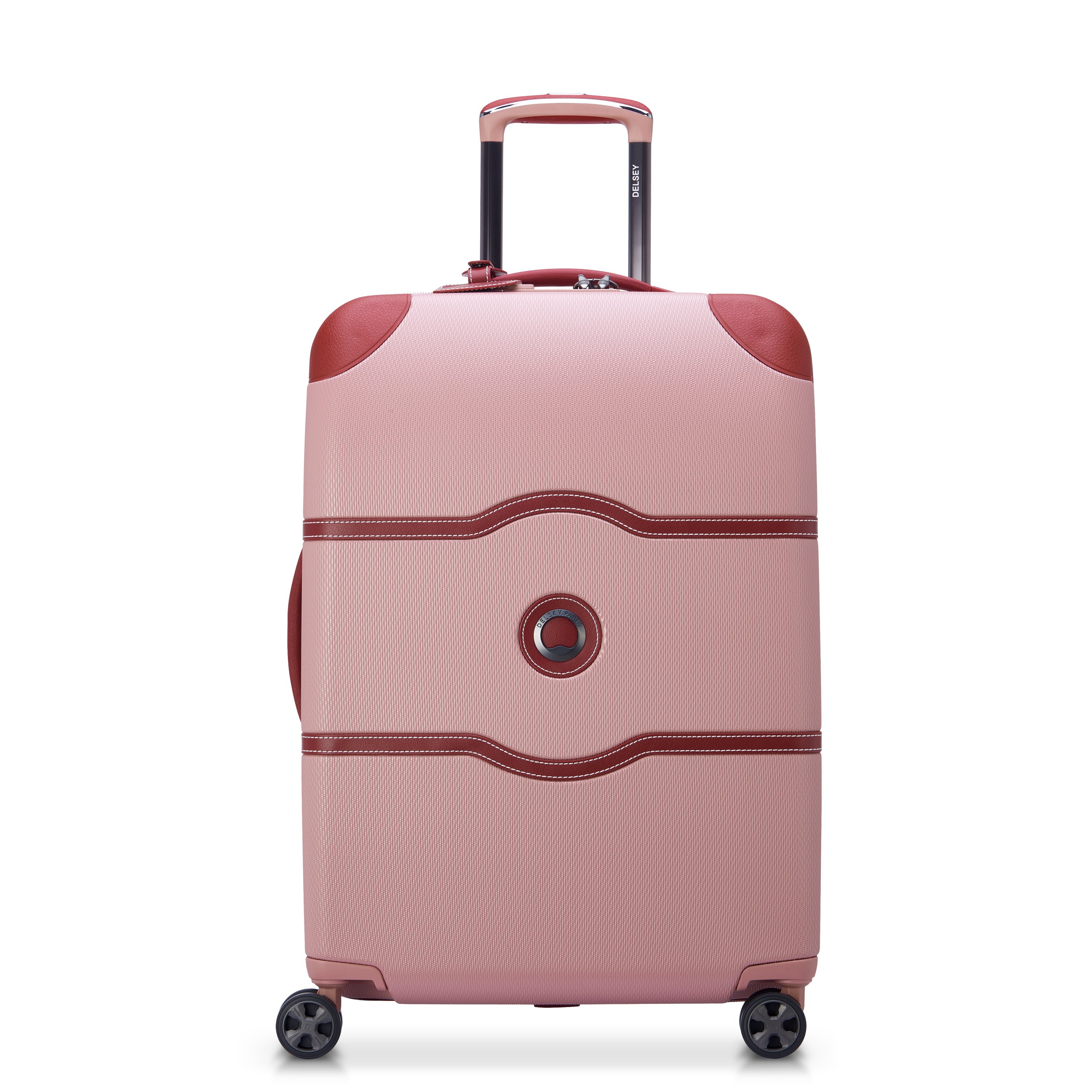 Rigid hold suitcase DELSEY PARIS Pink