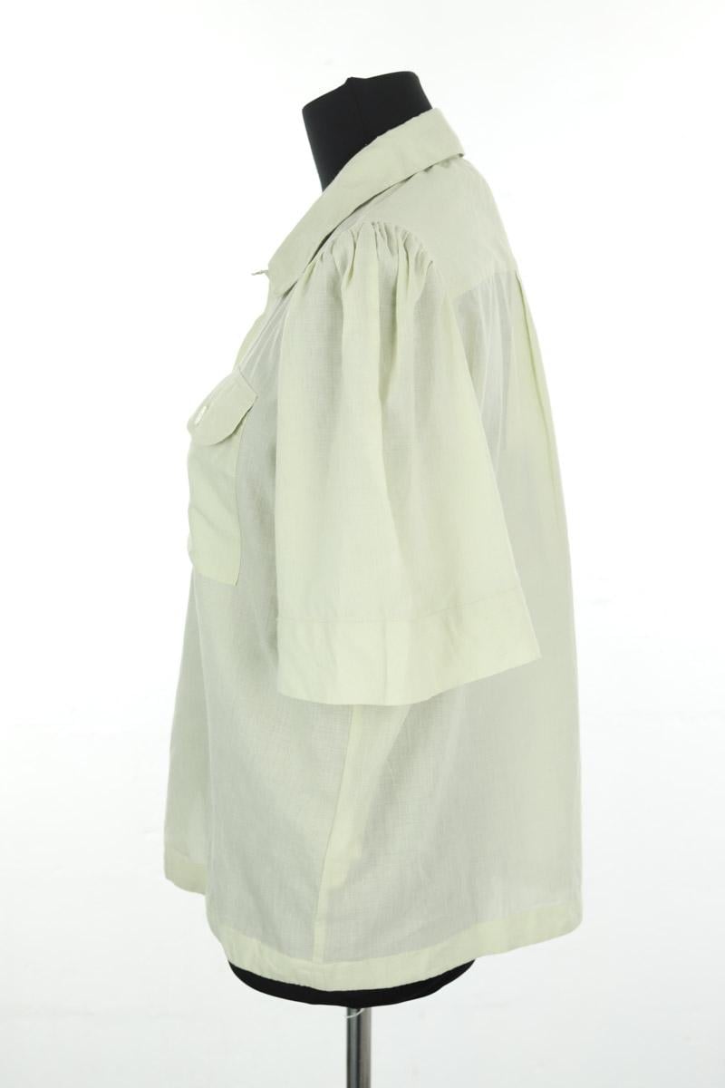 Cotton blouse LAURENCE BRAS - Seconde Main Green