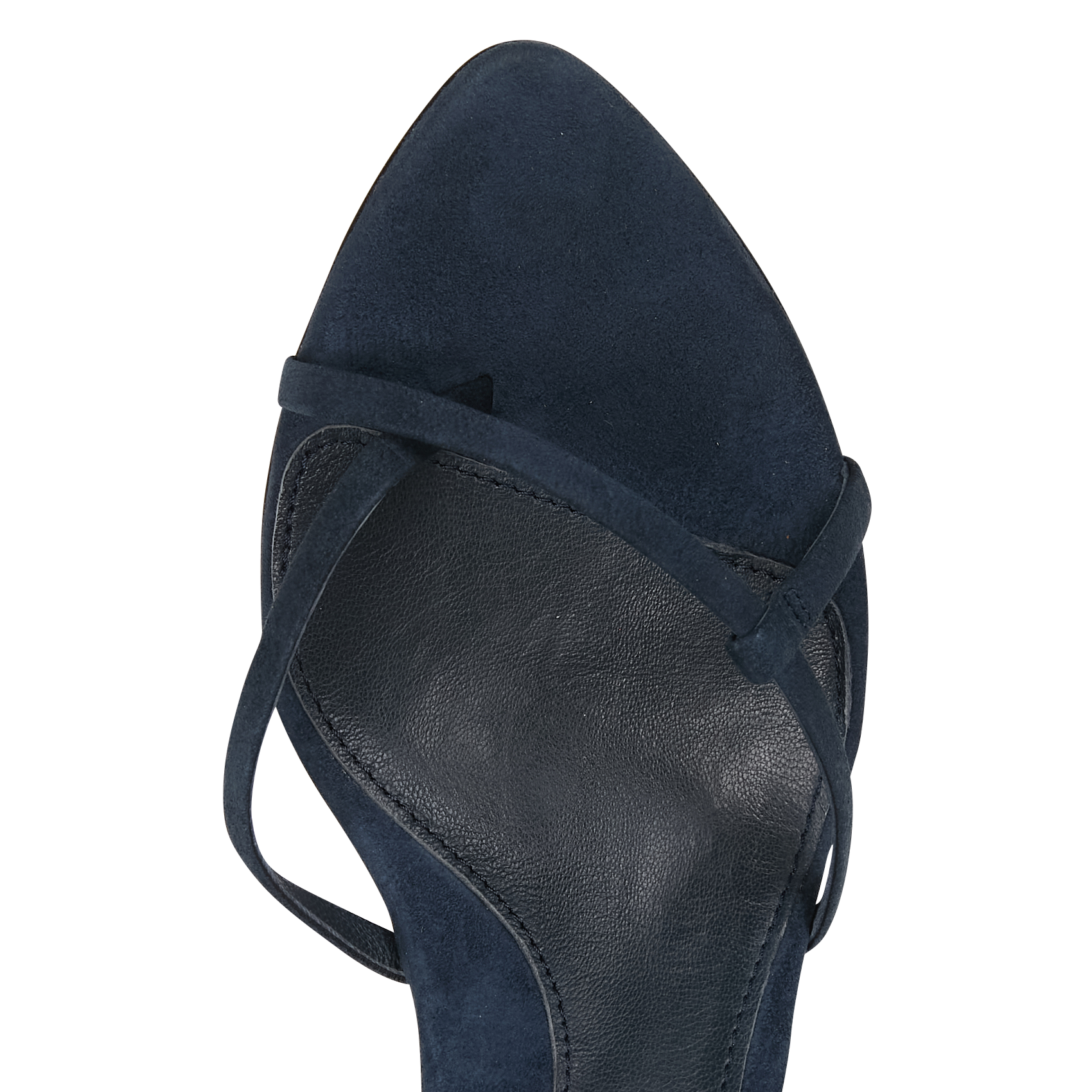 Suède sandalen met hak BA&SH Blauw