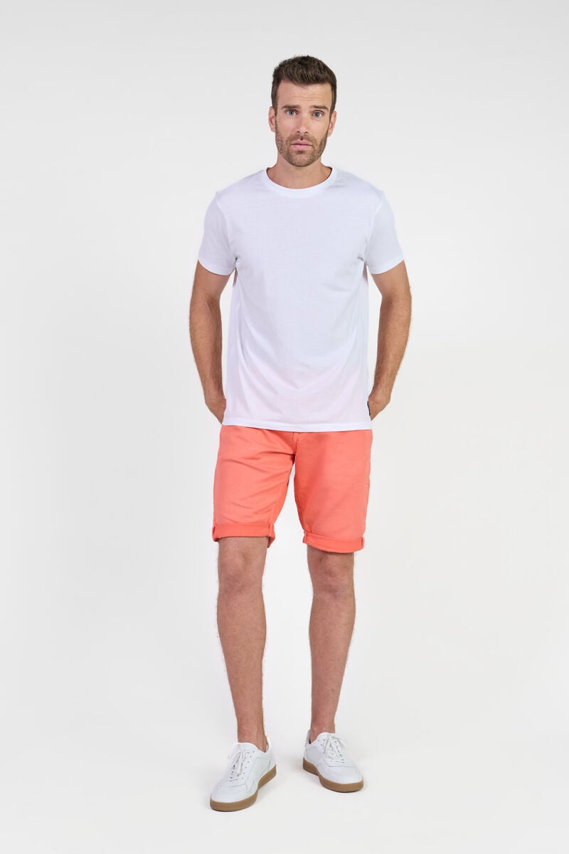 Bermuda short LE TEMPS DES CERISES Orange