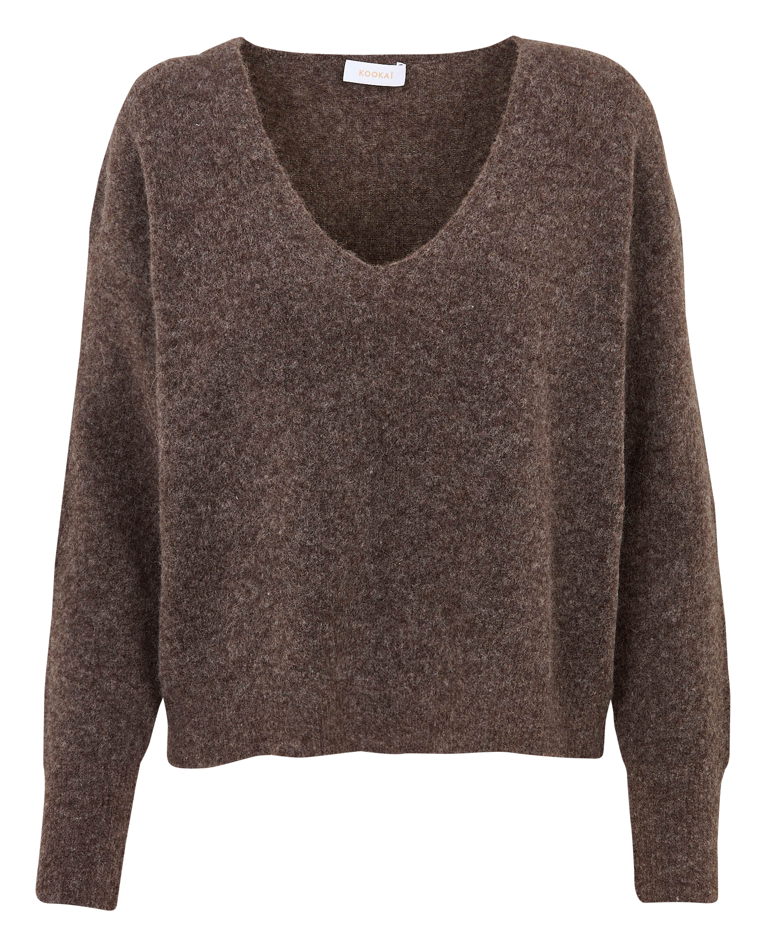 Blossom - Pullover aus Wollmix mit V-Ausschnitt KOOKAI Braun