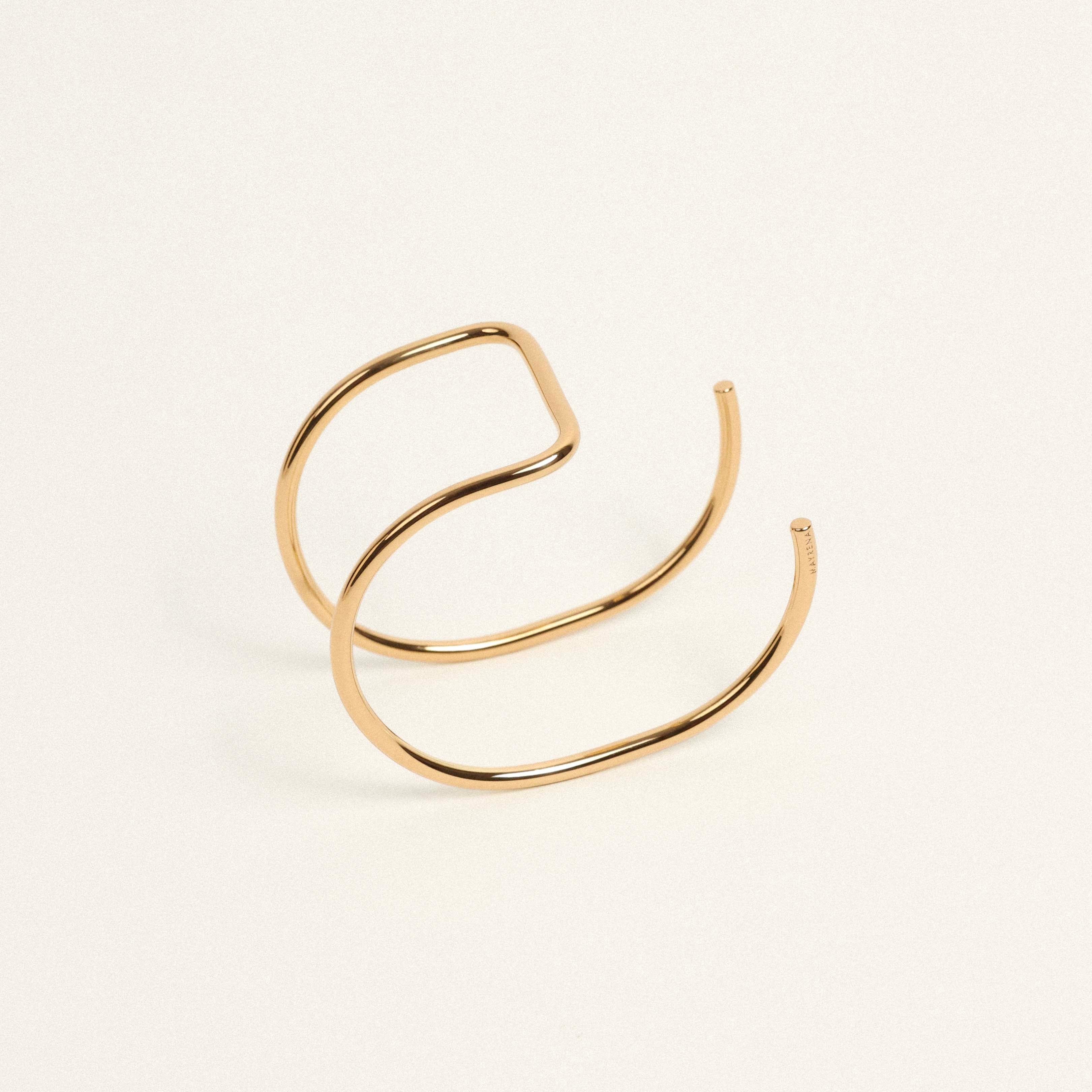 Manchette ajustable, argent recyclé MAYRENA