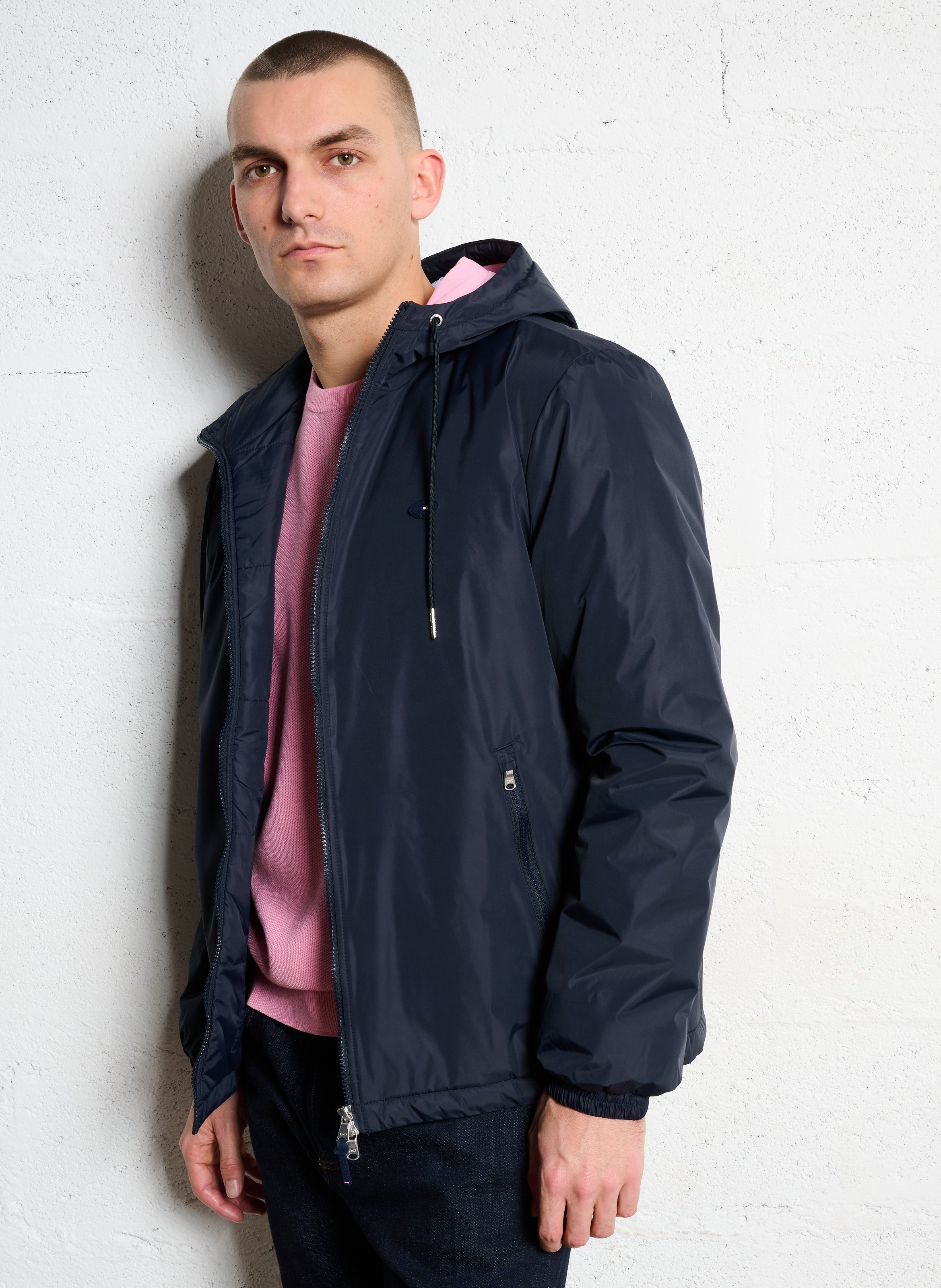 Coupe vent à capuche EDEN PARK Bleu