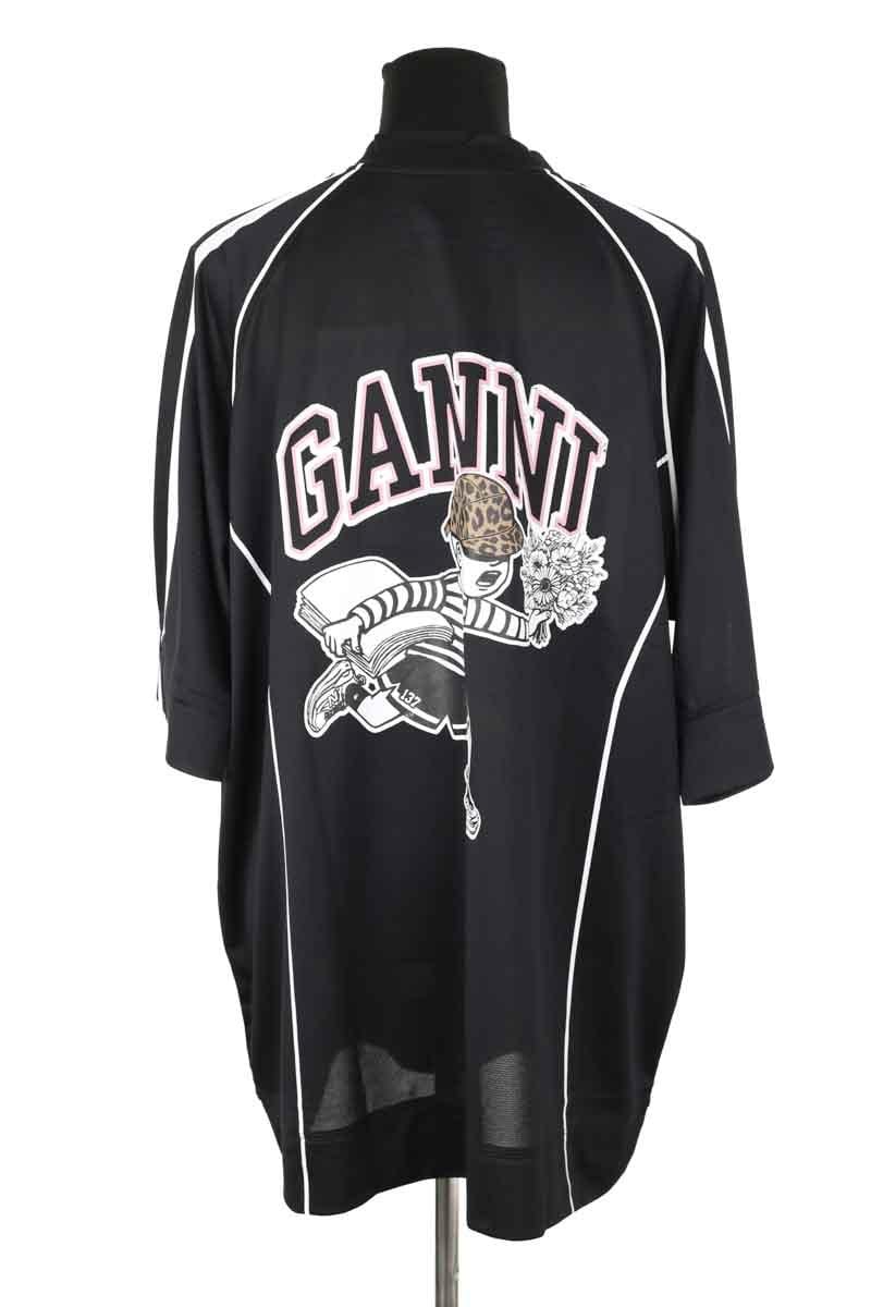 T-shirt GANNI - Seconde Main Black