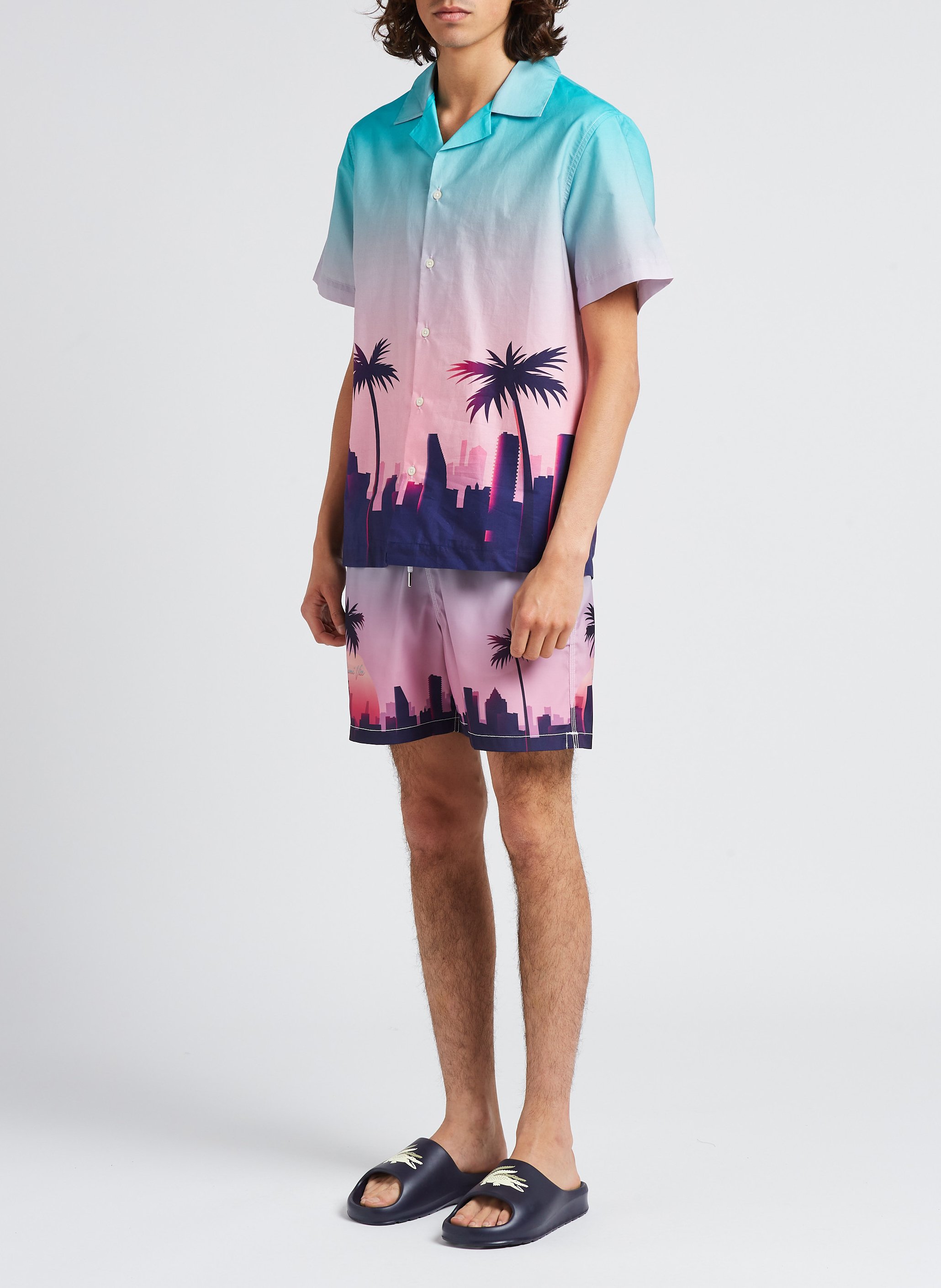 Printed swim shorts MAISON LABICHE Multicolored