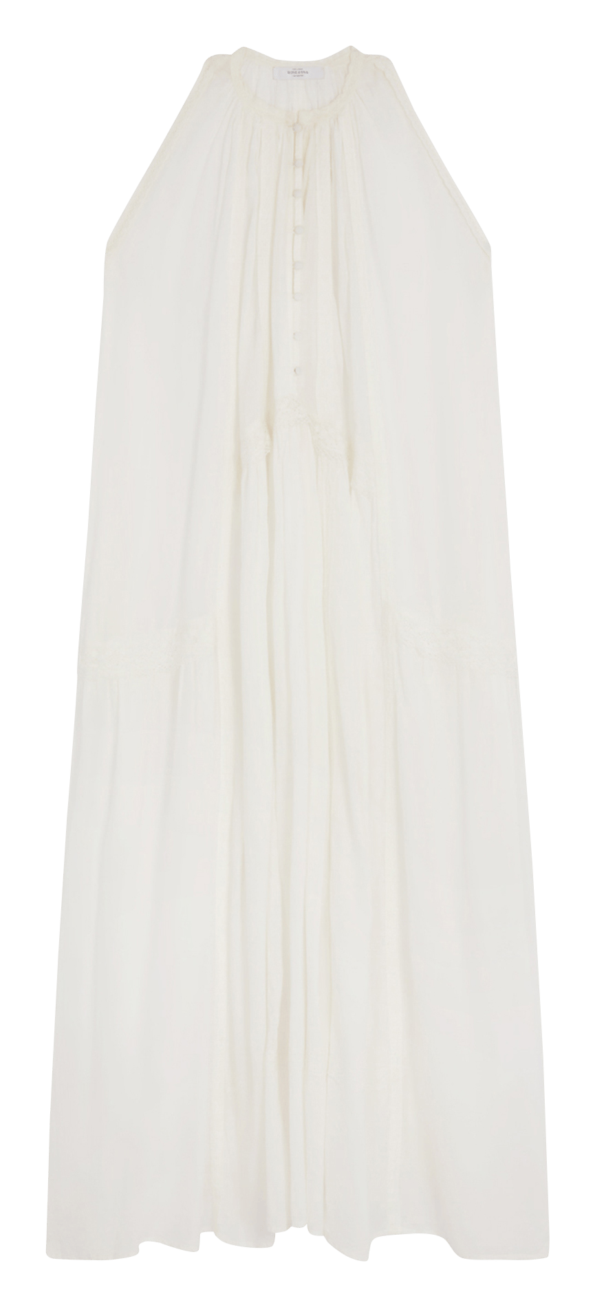 Robe longue en coton ROSEANNA Blanc