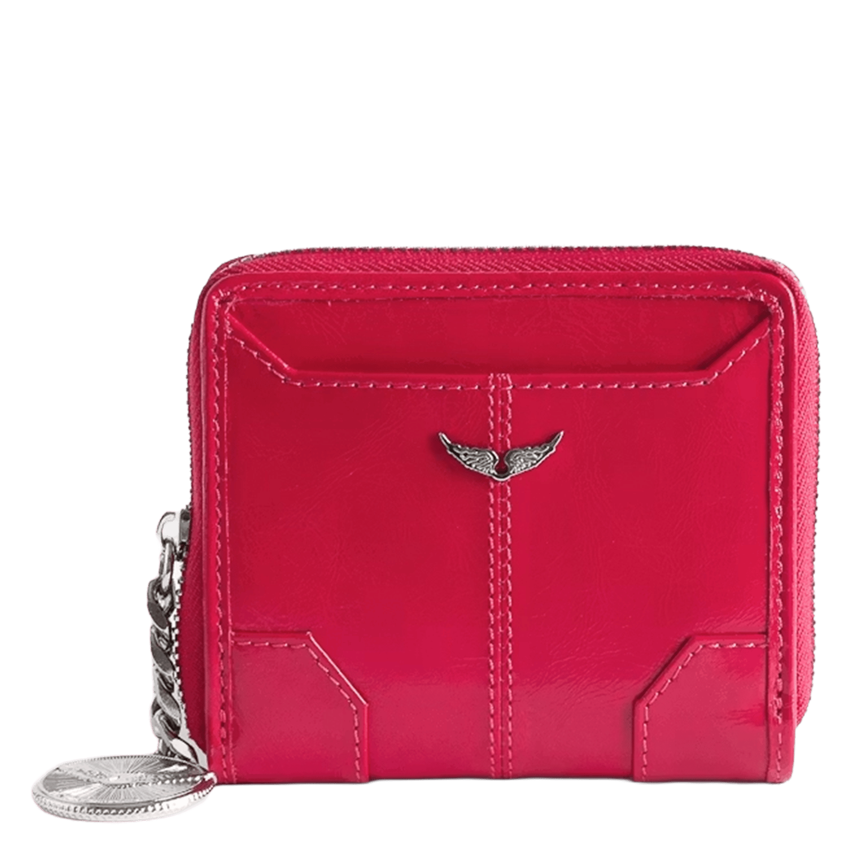 Leren portemonnee ZADIG&VOLTAIRE