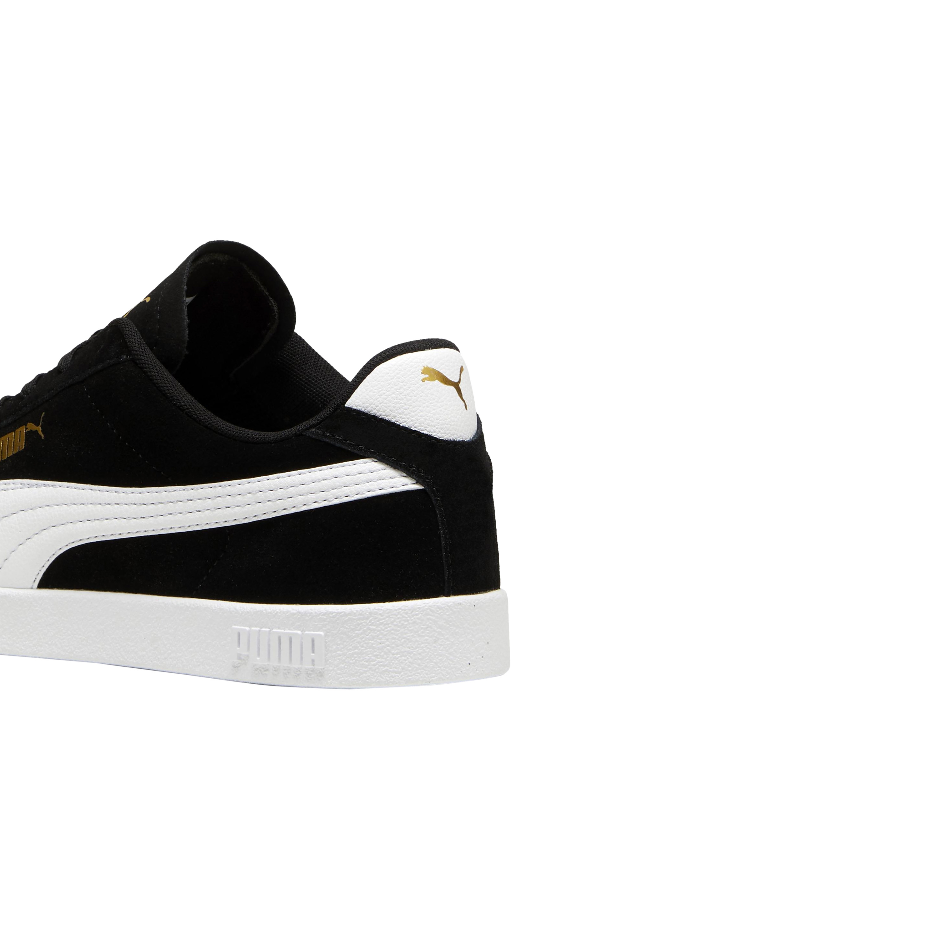 Leather trainers PUMA Black