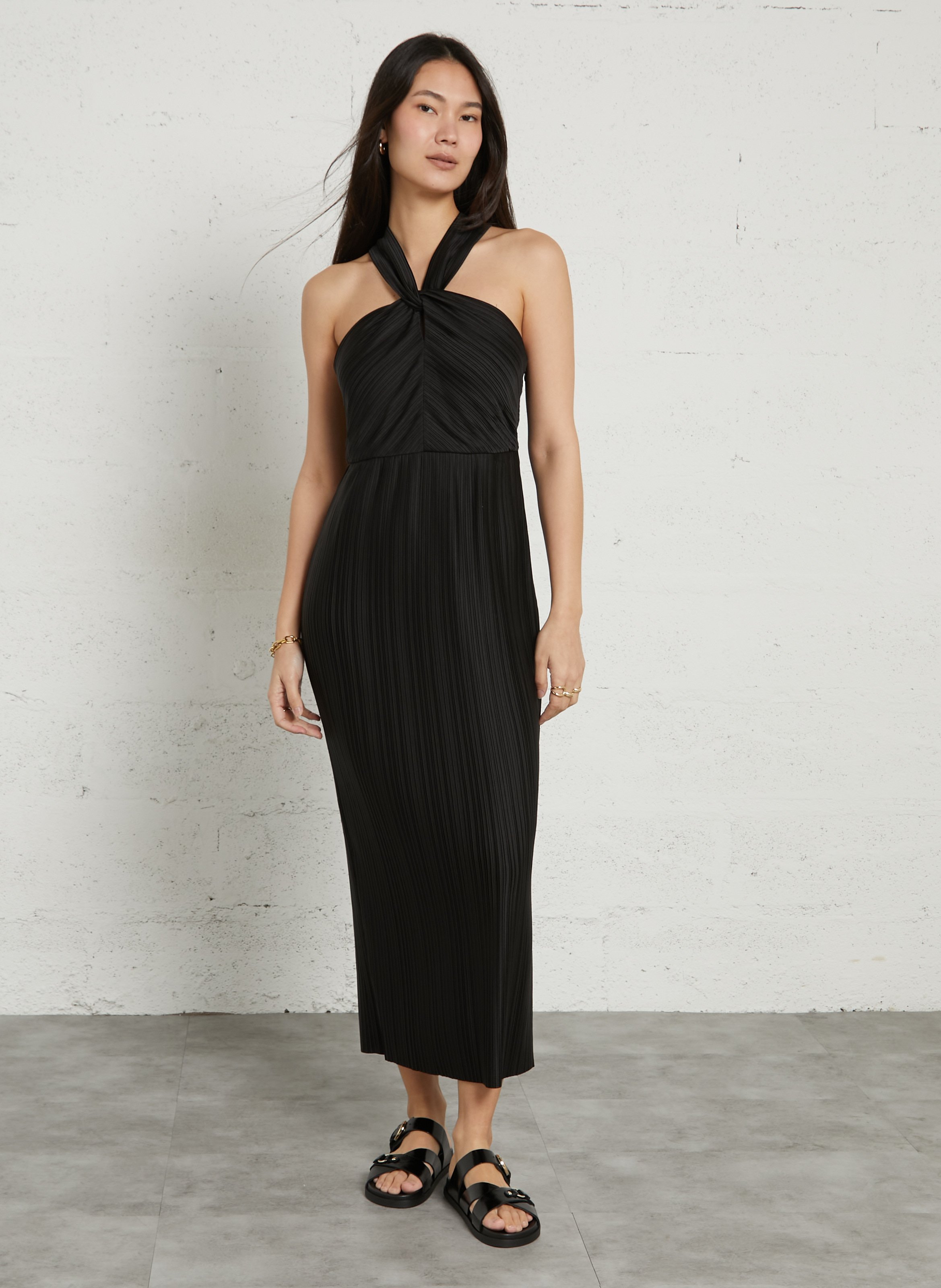 Long strapless dress MAISON 123 Black