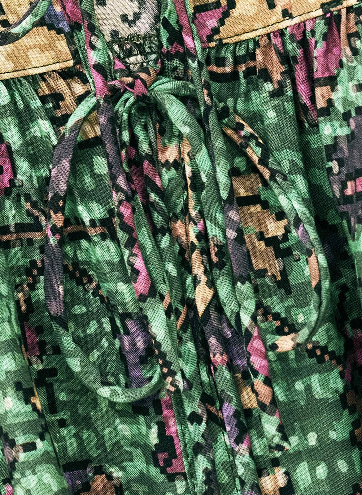 Blouse ample imprimée BA&SH Vert