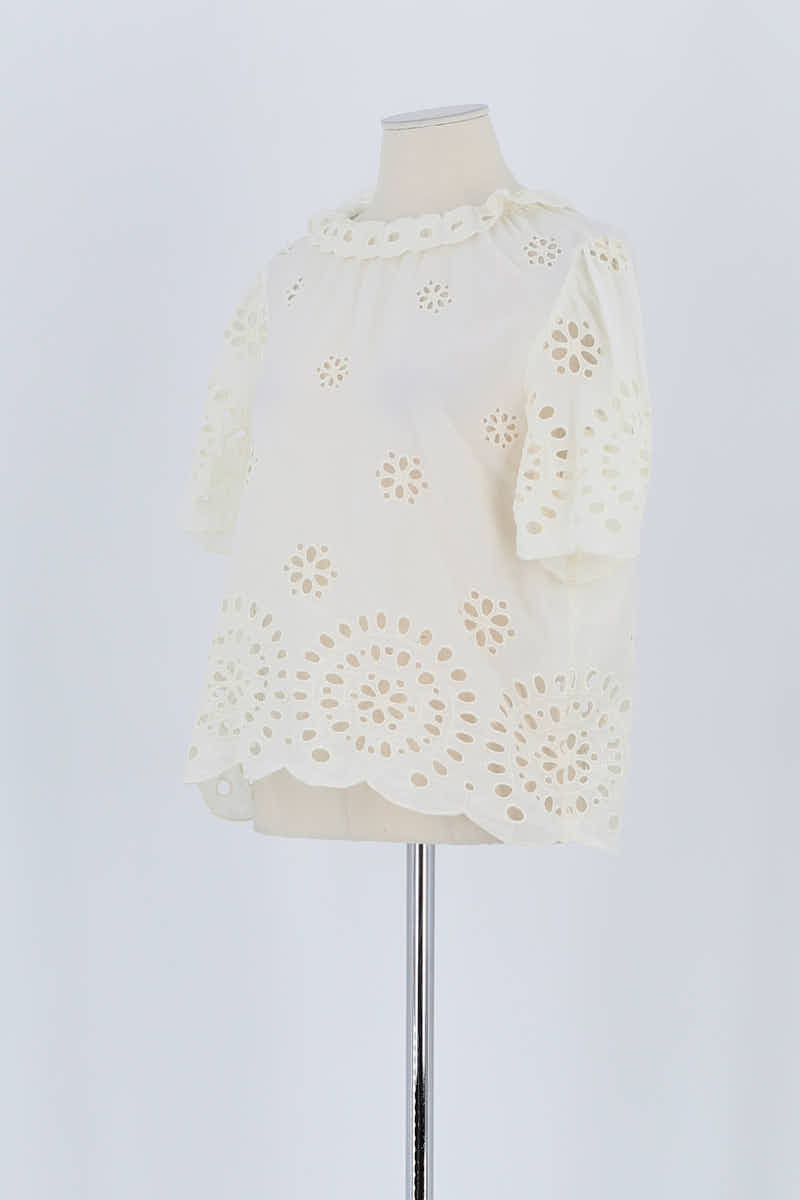 T-shirt BELLEROSE - Seconde Main Blanc