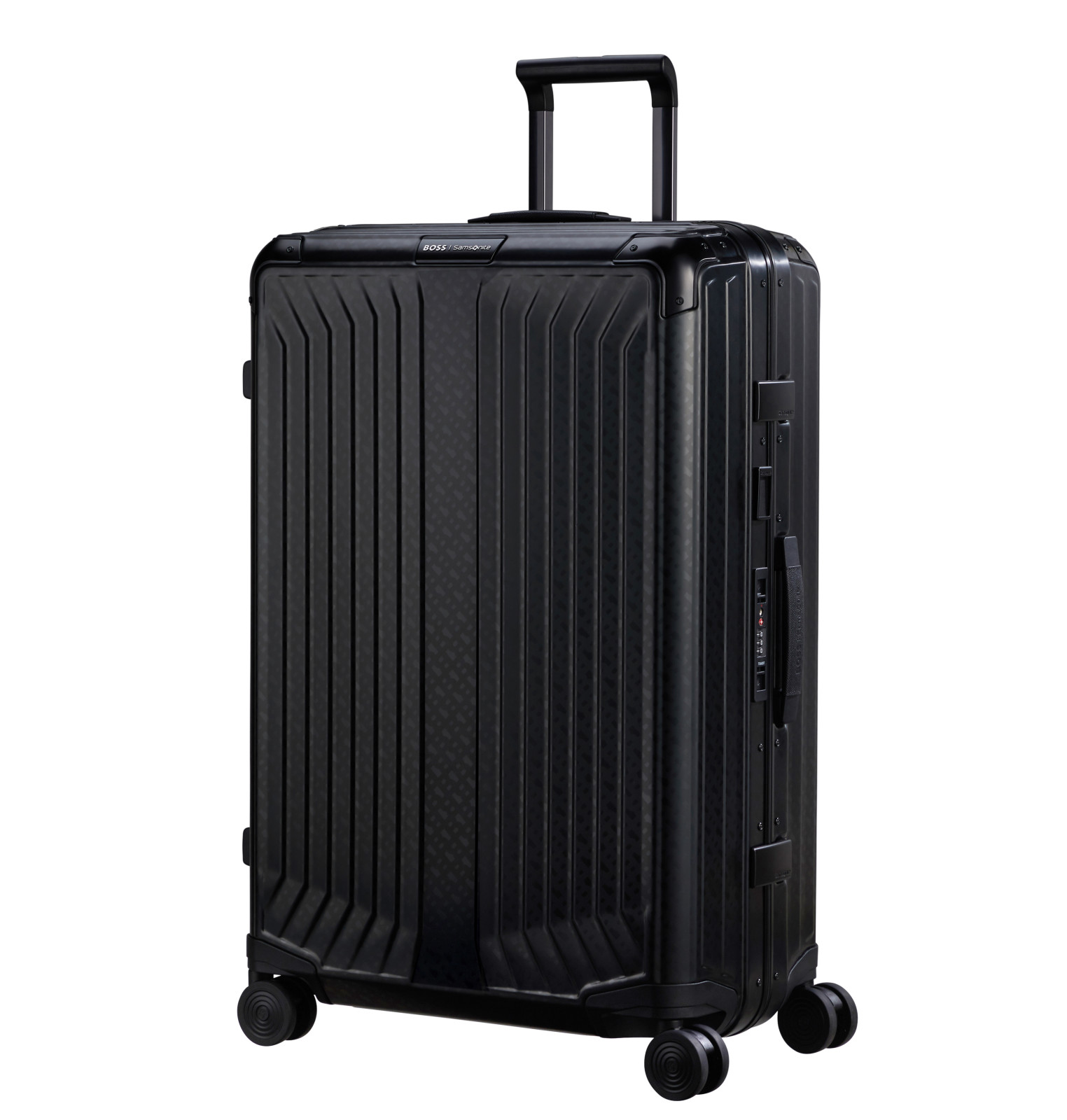 Lite-box alu / boss suitcase 4 wheels size l SAMSONITE Black