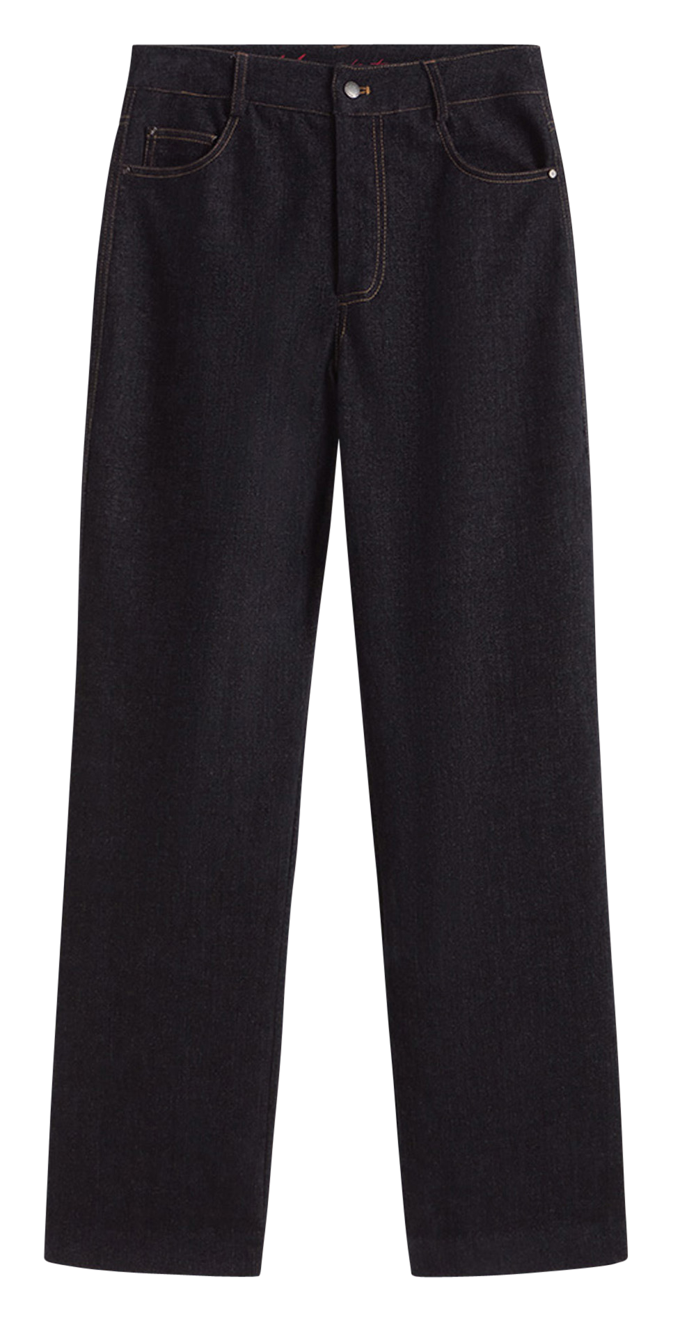 High Waist Straight Cut Jeans SIMORRA Blau