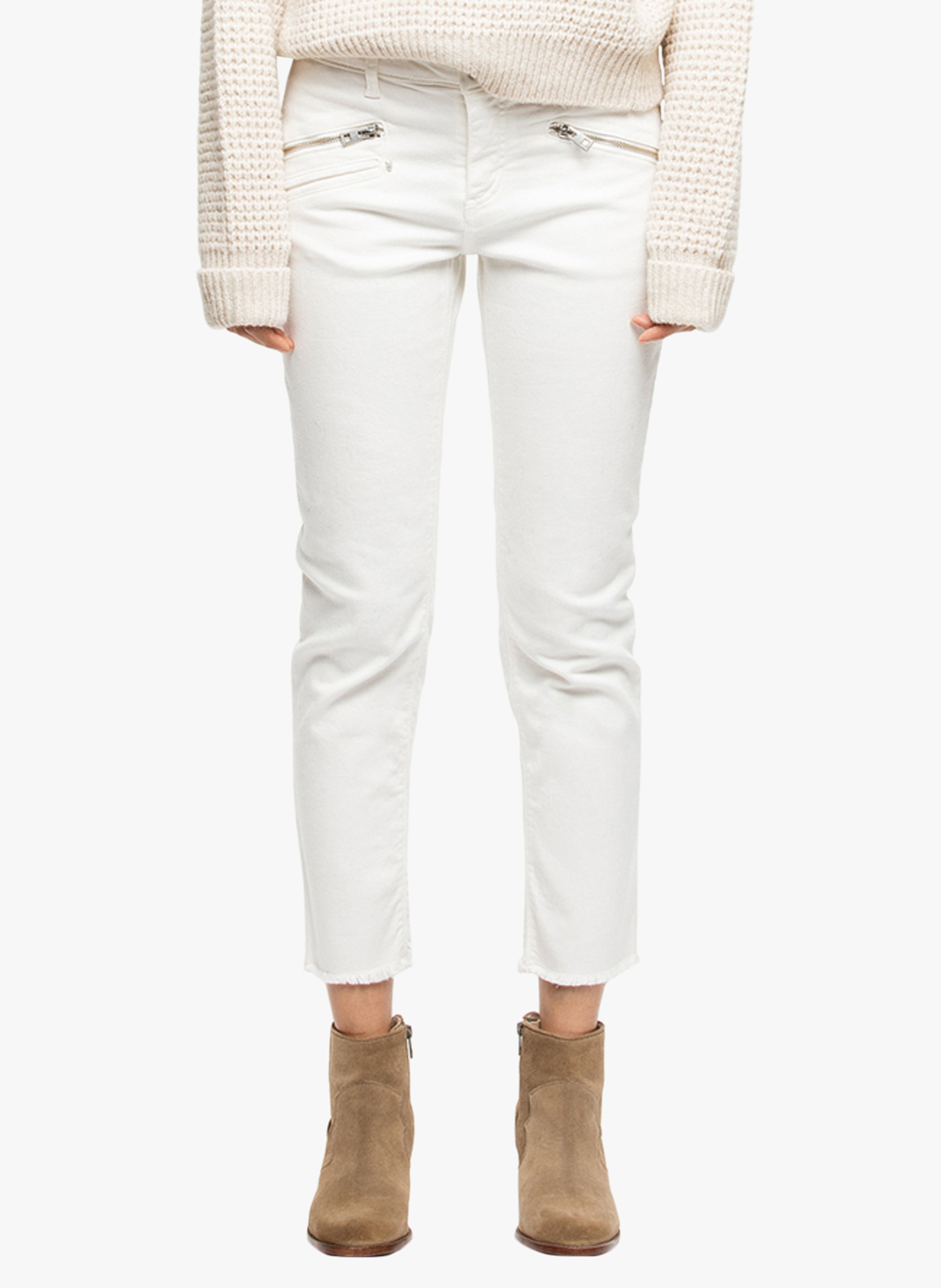 Skinny jeans 7/8 lengte ZADIG&VOLTAIRE Wit