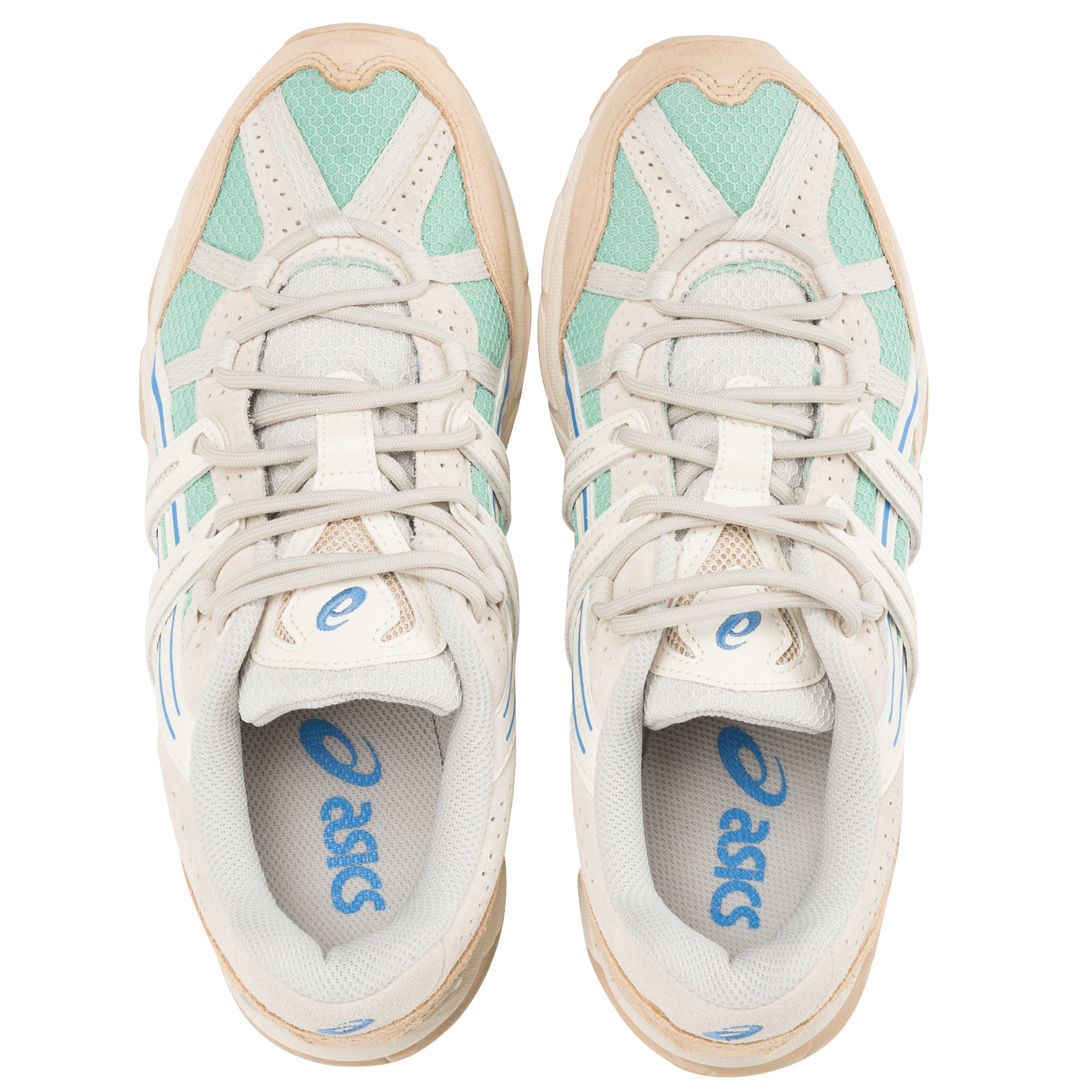Lage, Leren Sneakers Seafoam/birch Asics - Heren | Place des Tendances
