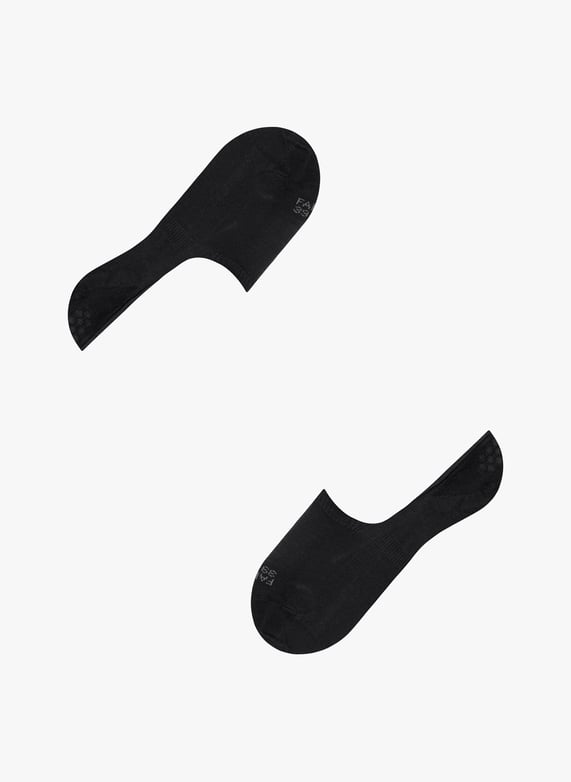 Cotton blend No show Socks Black Falke Men 14676 3000 BLACK Place des Tendances Europe