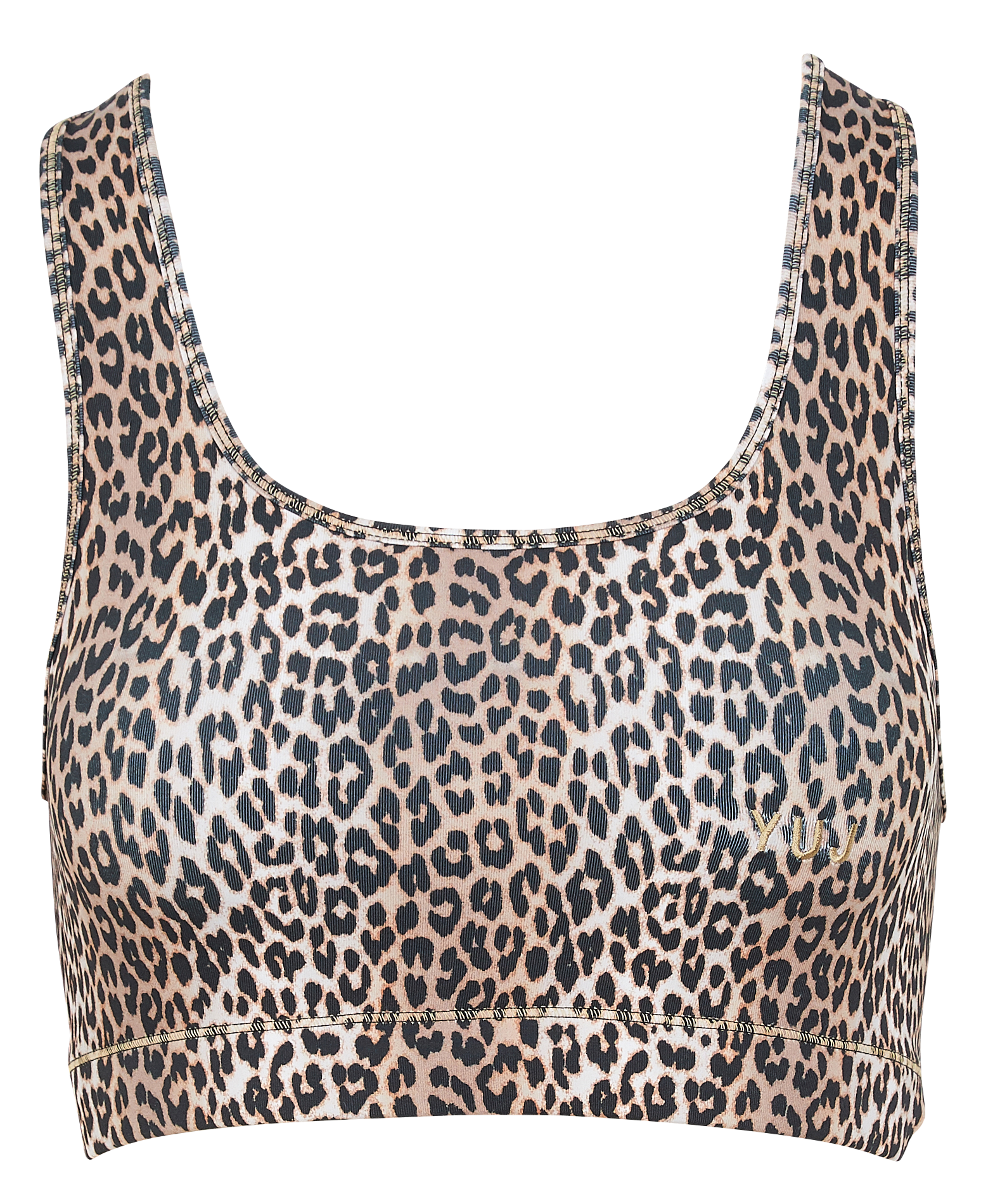 Sport-Bustier mit Print YUJ YOGA PARIS Beige