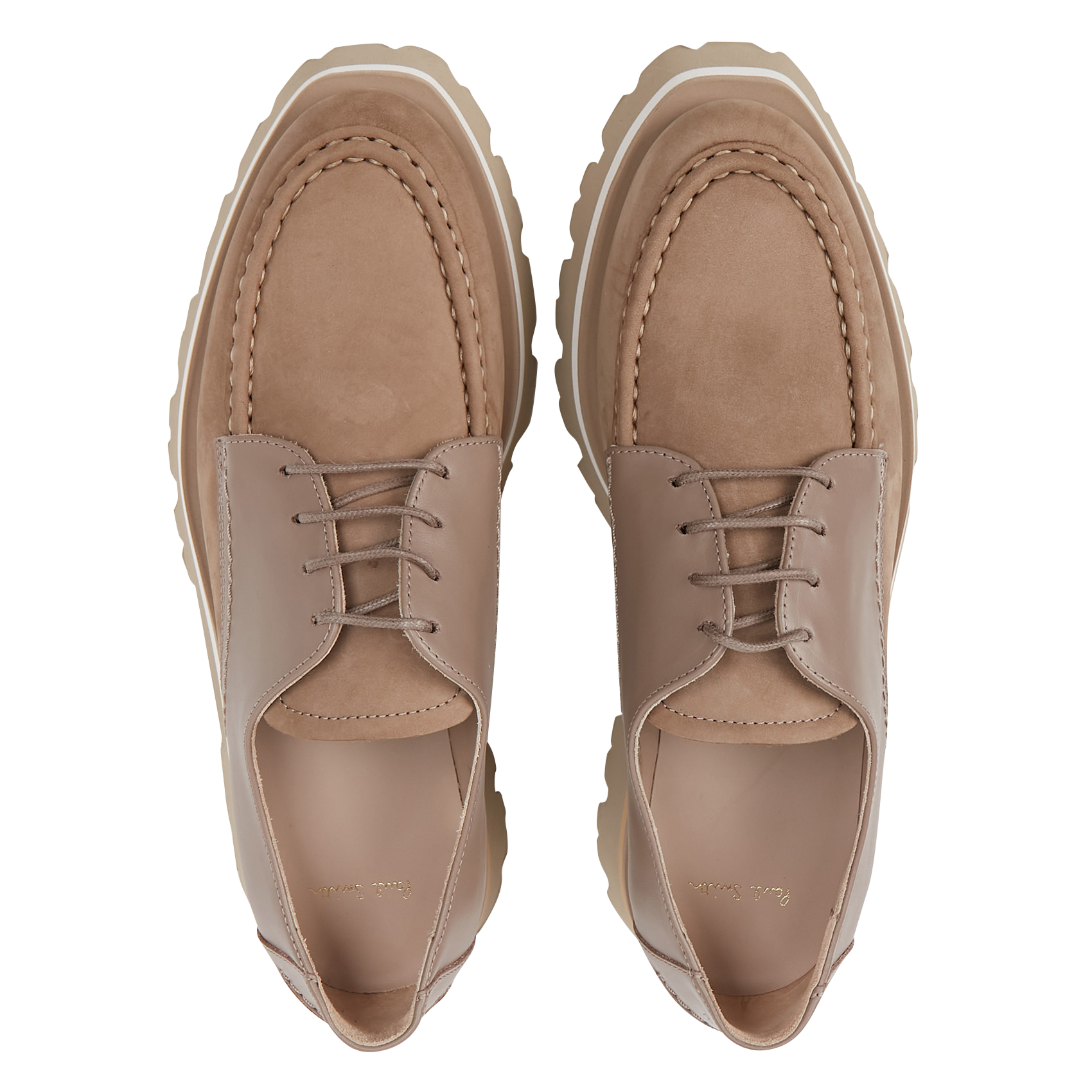 Leather Derby shoes PAUL SMITH Brown