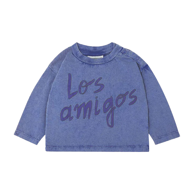 Tee-shirt imprimé en coton THE CAMPAMENTO Bleu