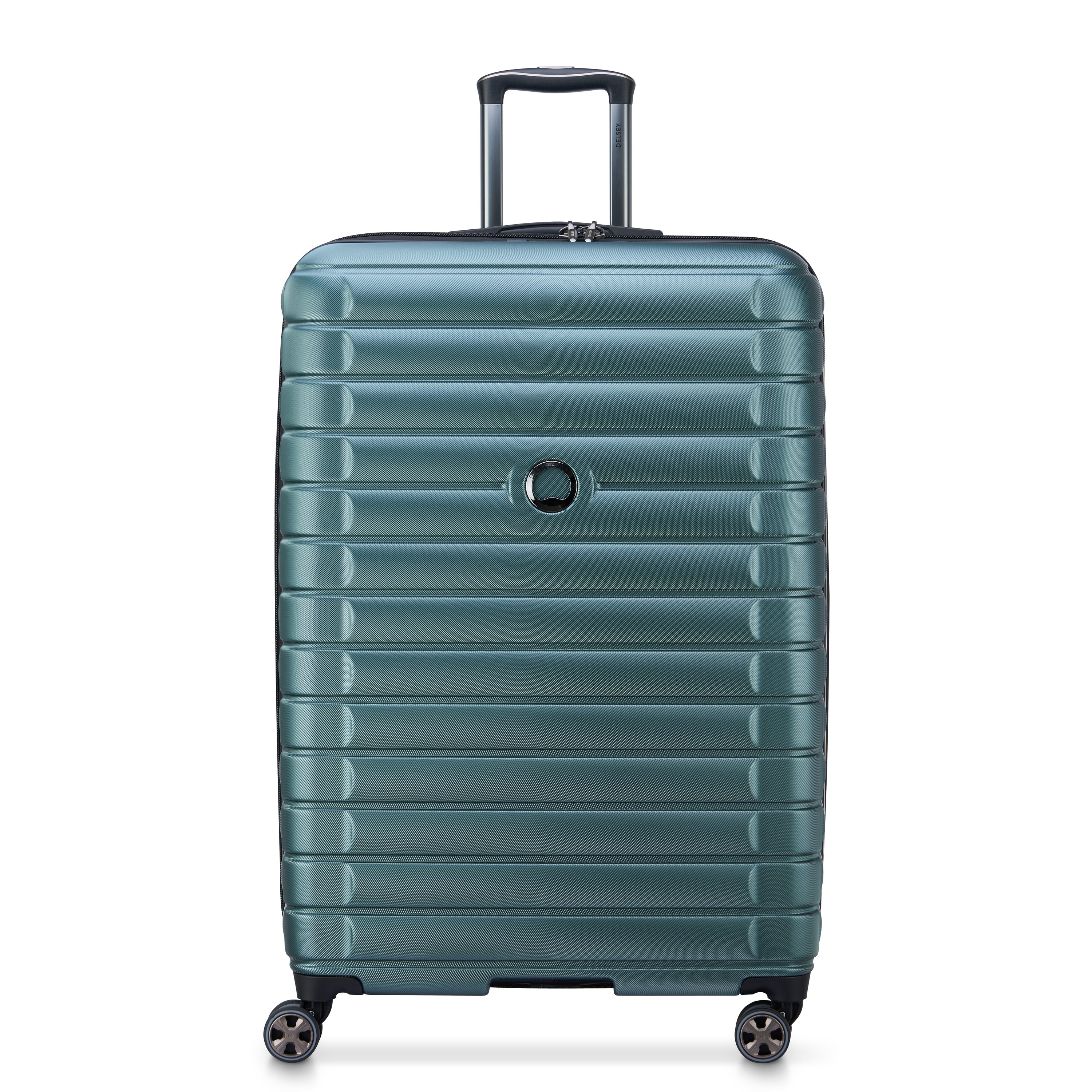Rigid hold suitcase Green