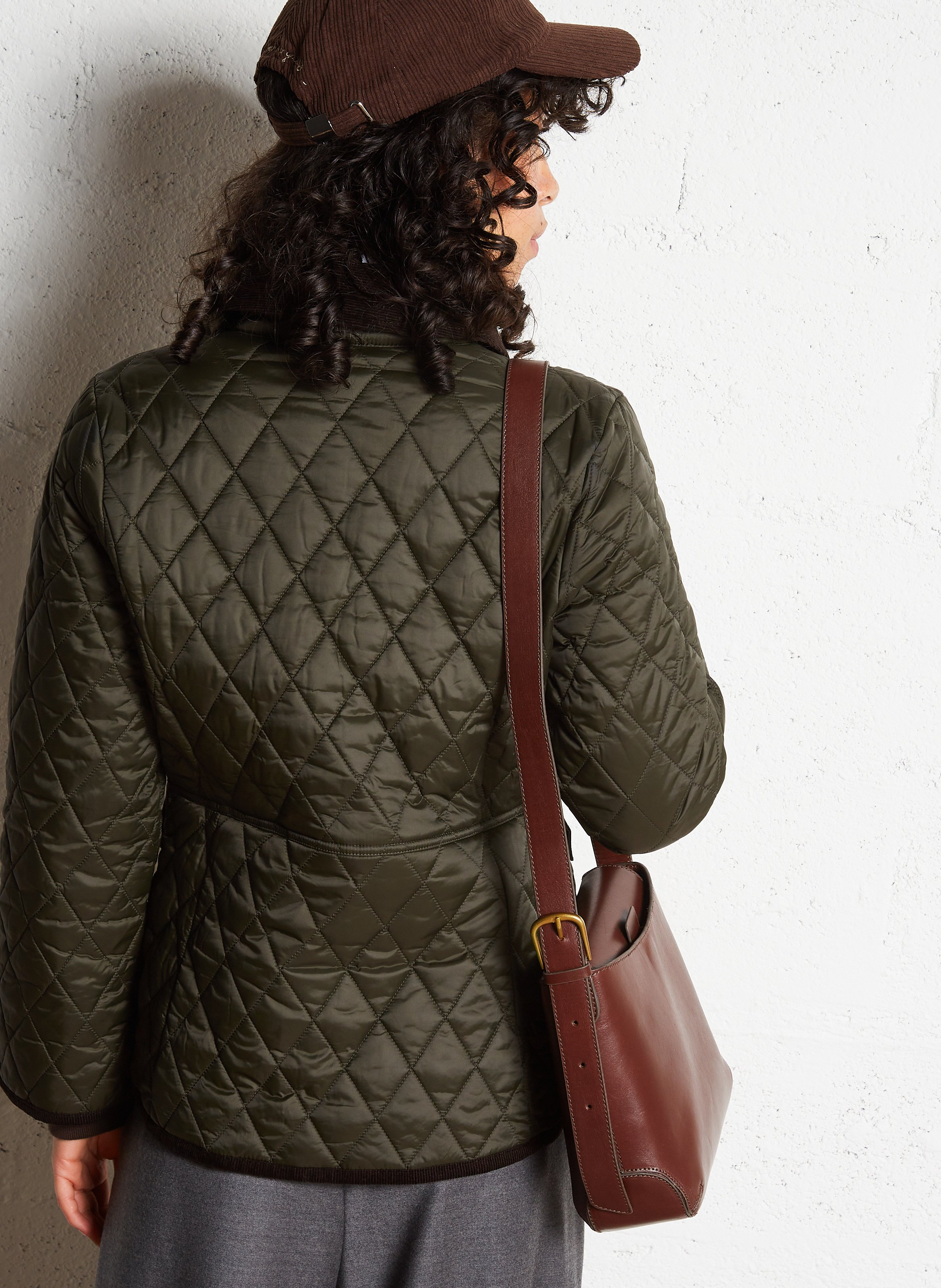 Blouson col classique  BARBOUR Vert