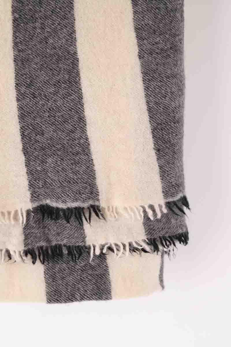 Écharpe en cachemire ISABEL MARANT - Seconde Main Blanc