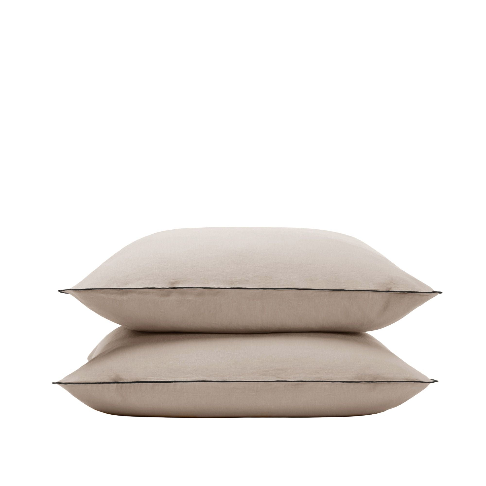 Set of 2 cotton pillowcases MADURA
