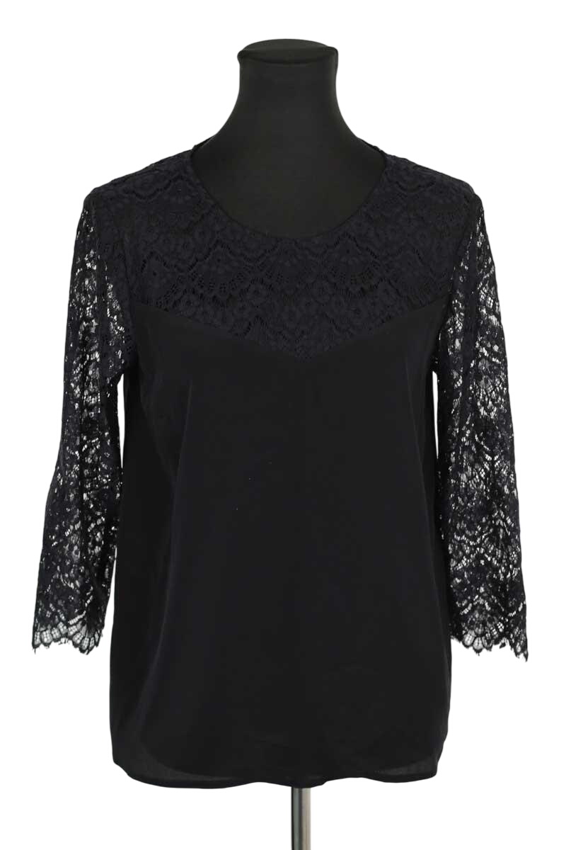 Silk blouse SEZANE - Seconde main Black
