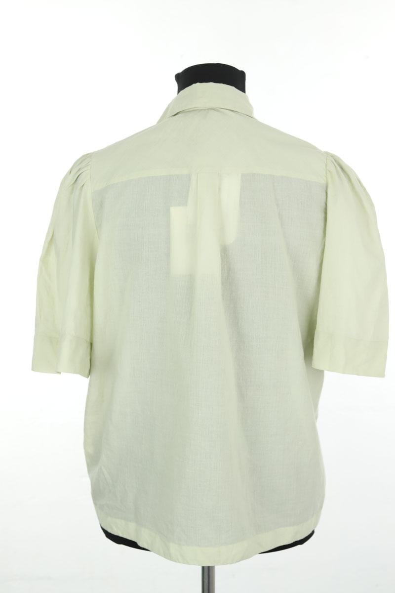 Cotton blouse LAURENCE BRAS - Seconde Main Green