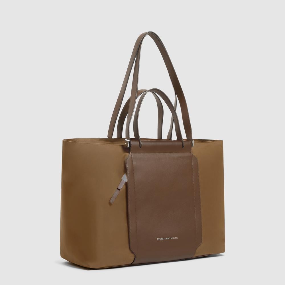 15.6-inch laptop bag PIQUADRO Brown