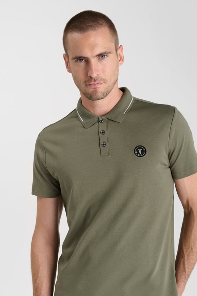 Polo shirt LE TEMPS DES CERISES Khaki