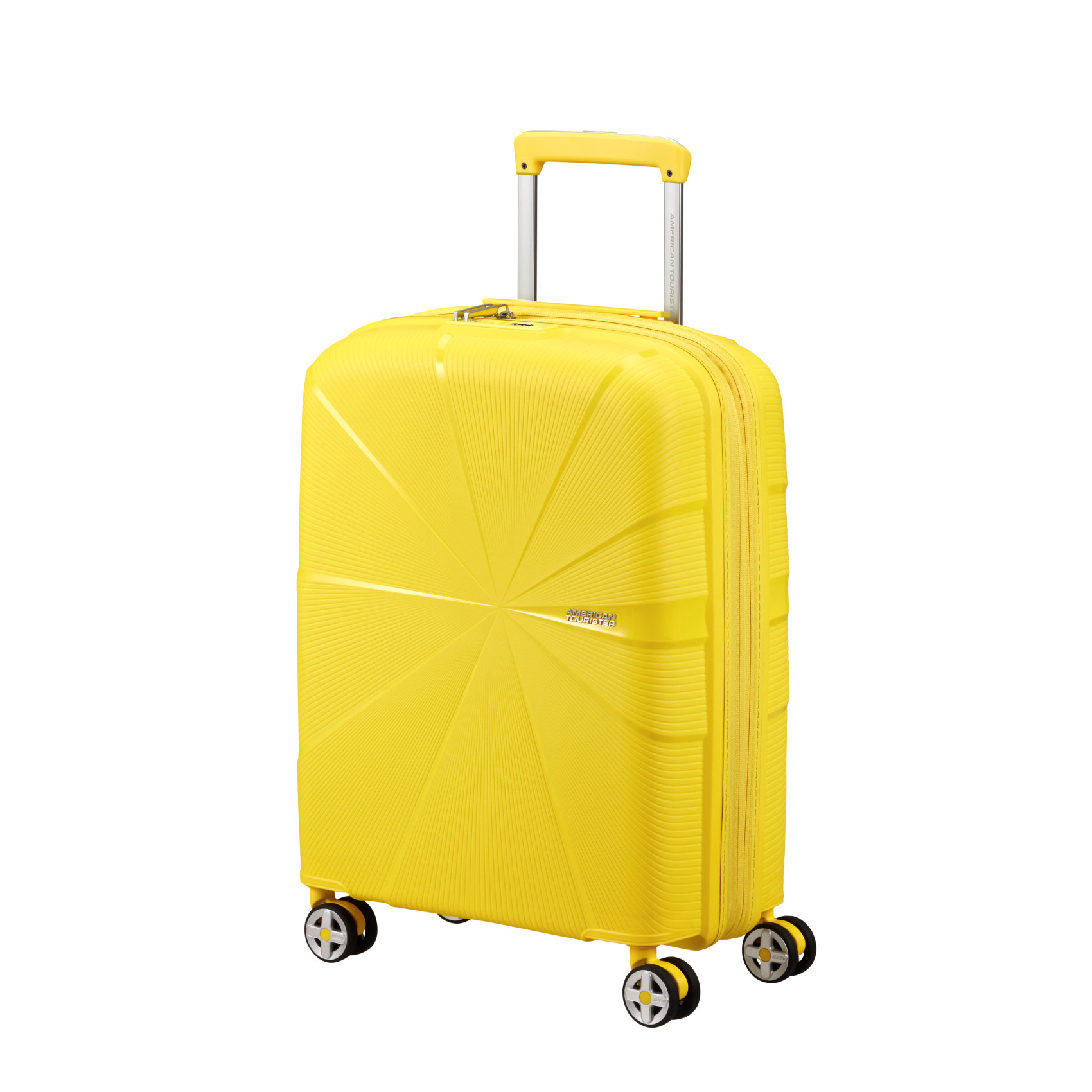 Starvibe 4-wheel cabin suitcase size S AMERICAN TOURISTER Yellow