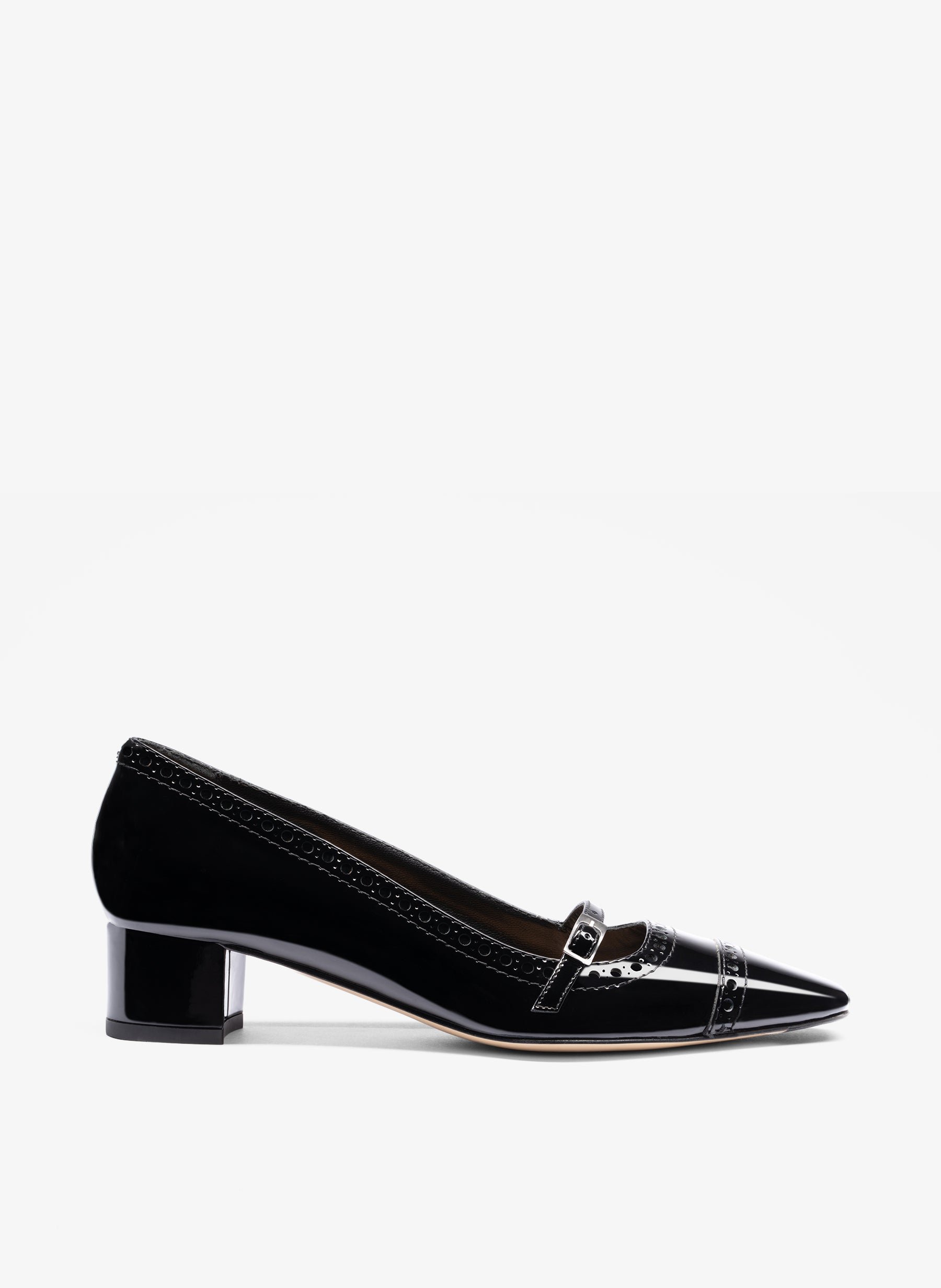 Black patent leather pumps PARALLELE PARIS Black