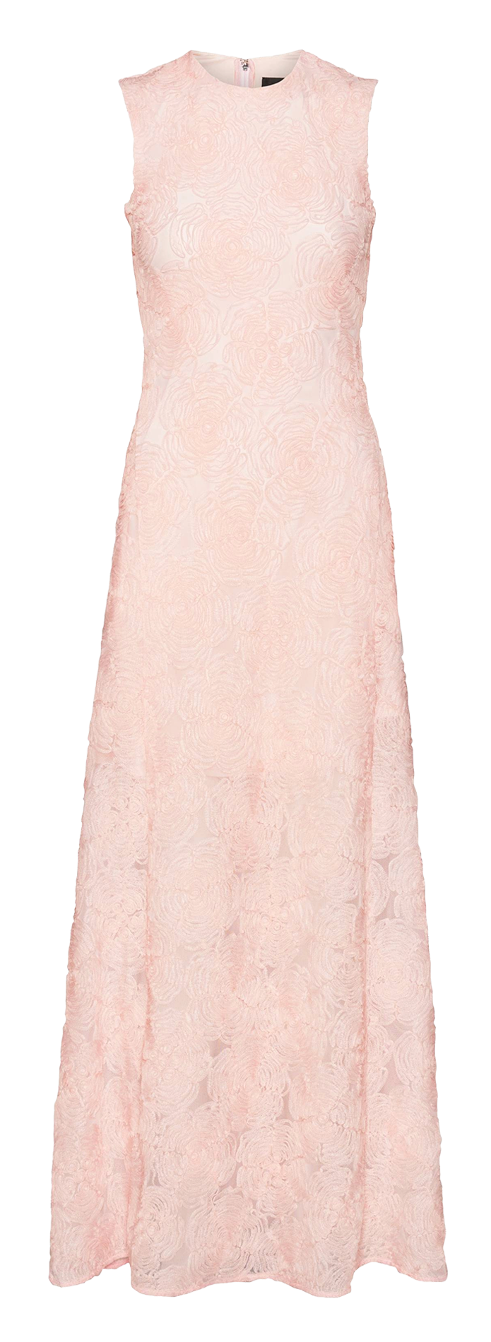 Sleeveless jacquard maxi dress ROTATE Purple