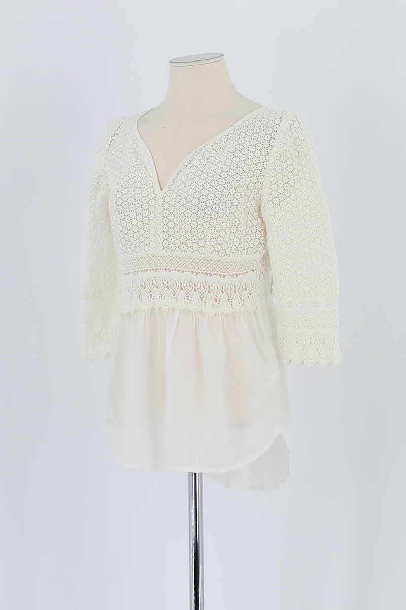Blouse STELLA FOREST - SECONDE MAIN White