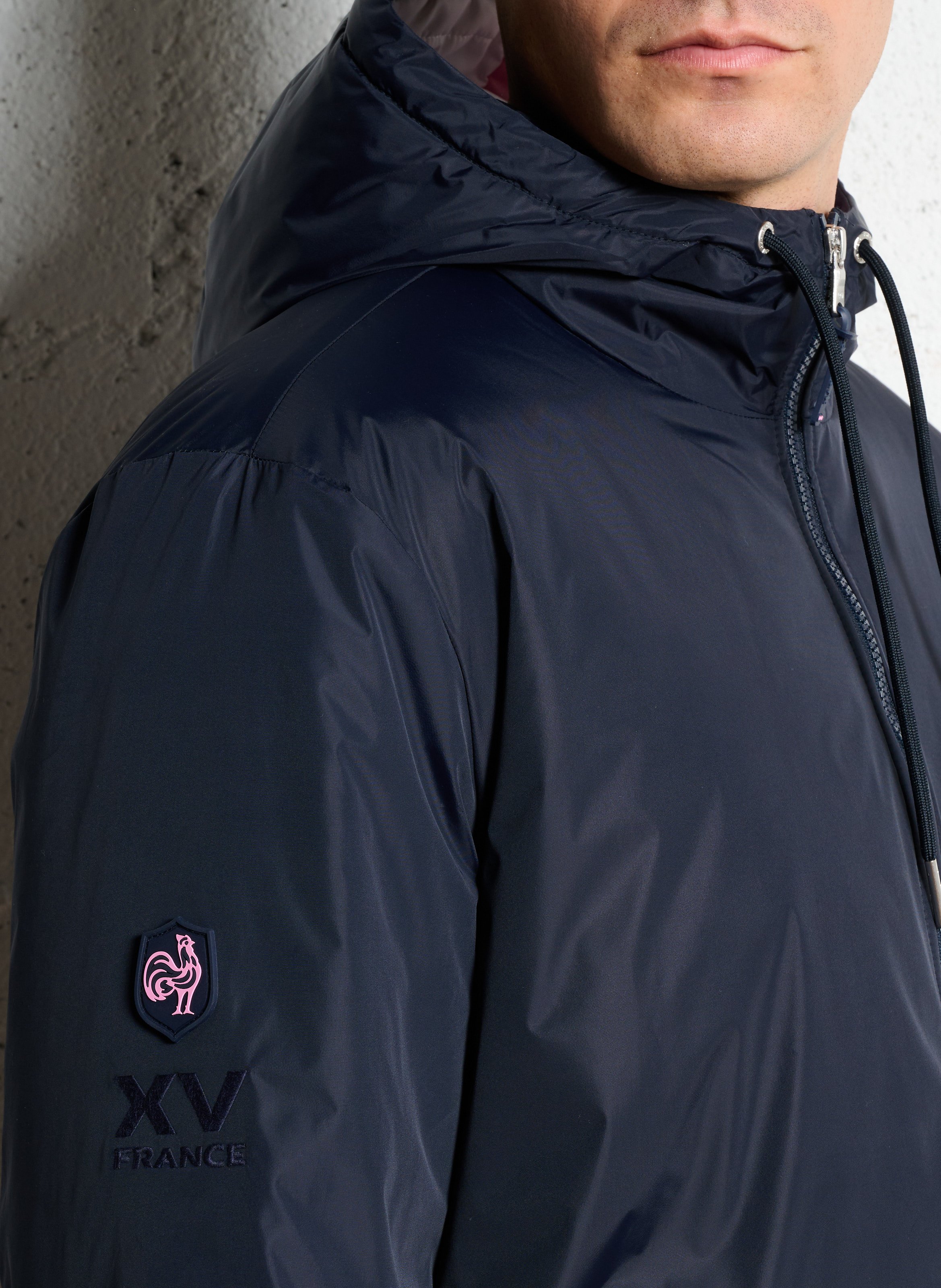 Coupe vent à capuche EDEN PARK Bleu